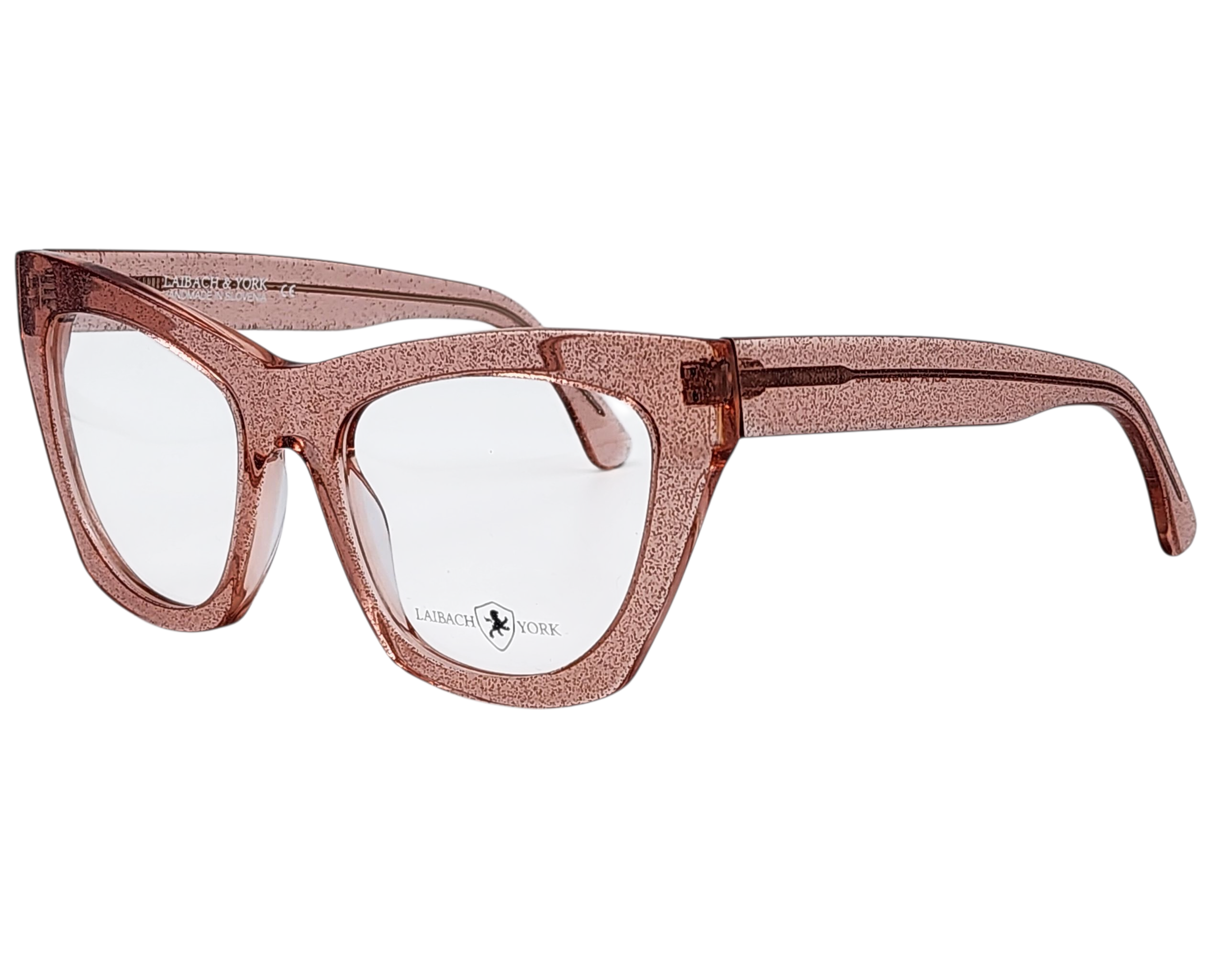 LAIBACH & YORK SOFIA SQUARE CAT EYE OPTHALMIC GLASSES