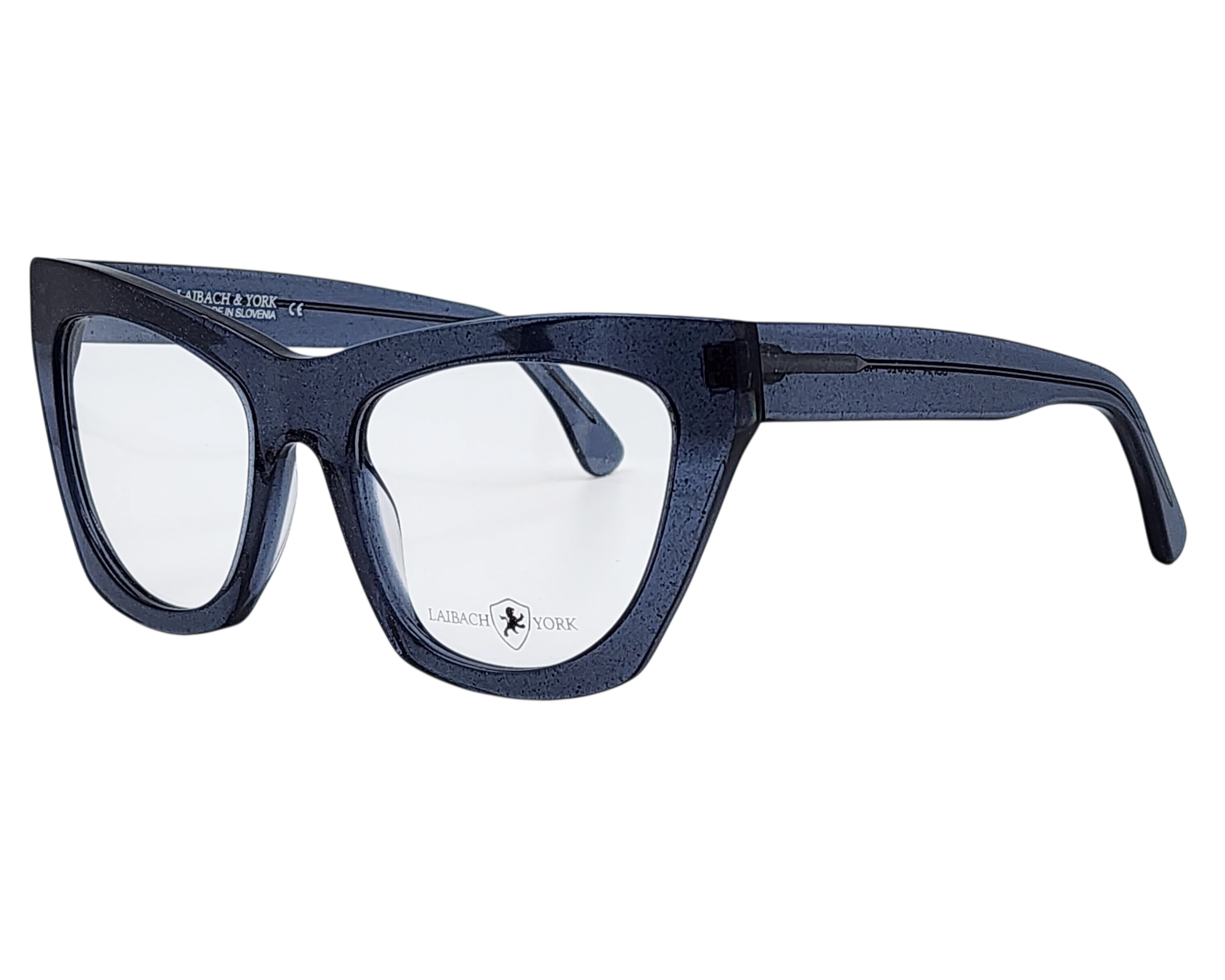 LAIBACH & YORK SOFIA SQUARE CAT EYE OPTHALMIC GLASSES