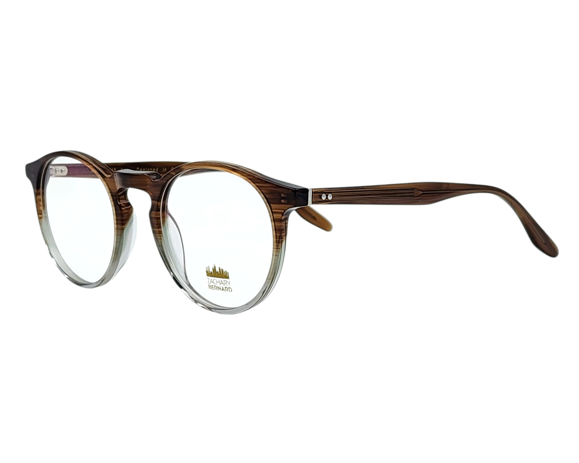 ZACHARY BERNARD BERNIE ROUND OPHTHALMIC GLASSES