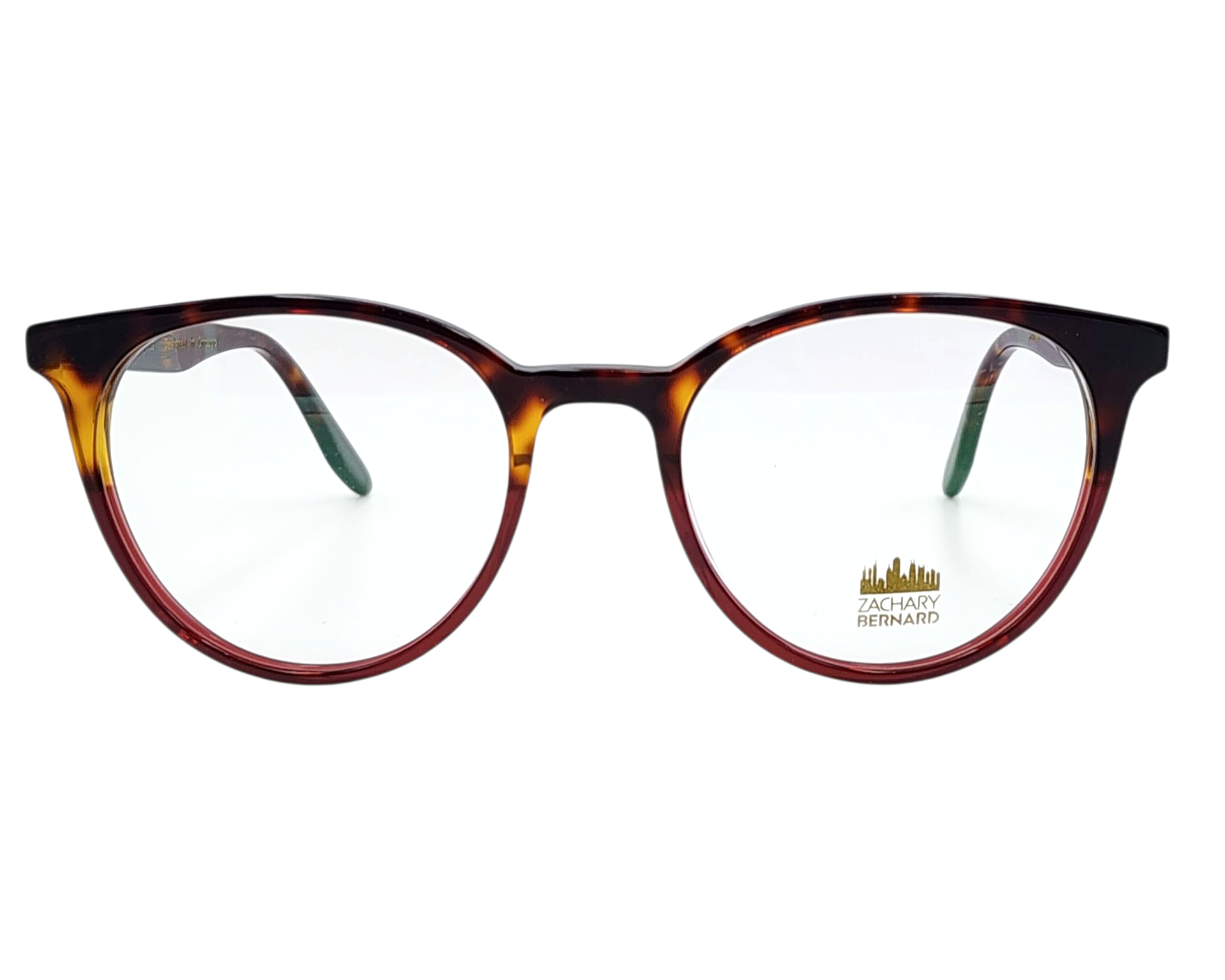 ZACHARY BERNARD JANEAN ROUND CAT EYE OPHTHALMIC GLASSES