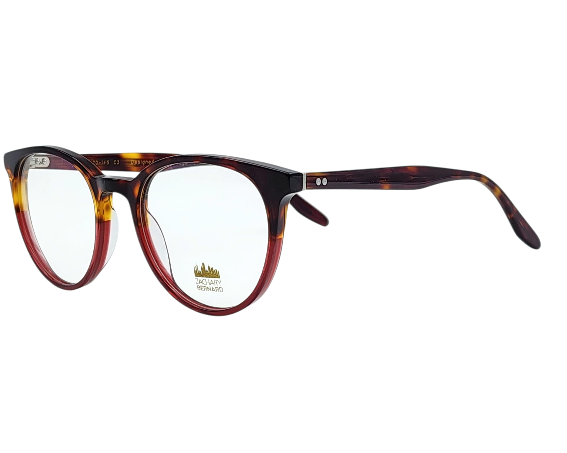 ZACHARY BERNARD JANEAN ROUND CAT EYE OPHTHALMIC GLASSES