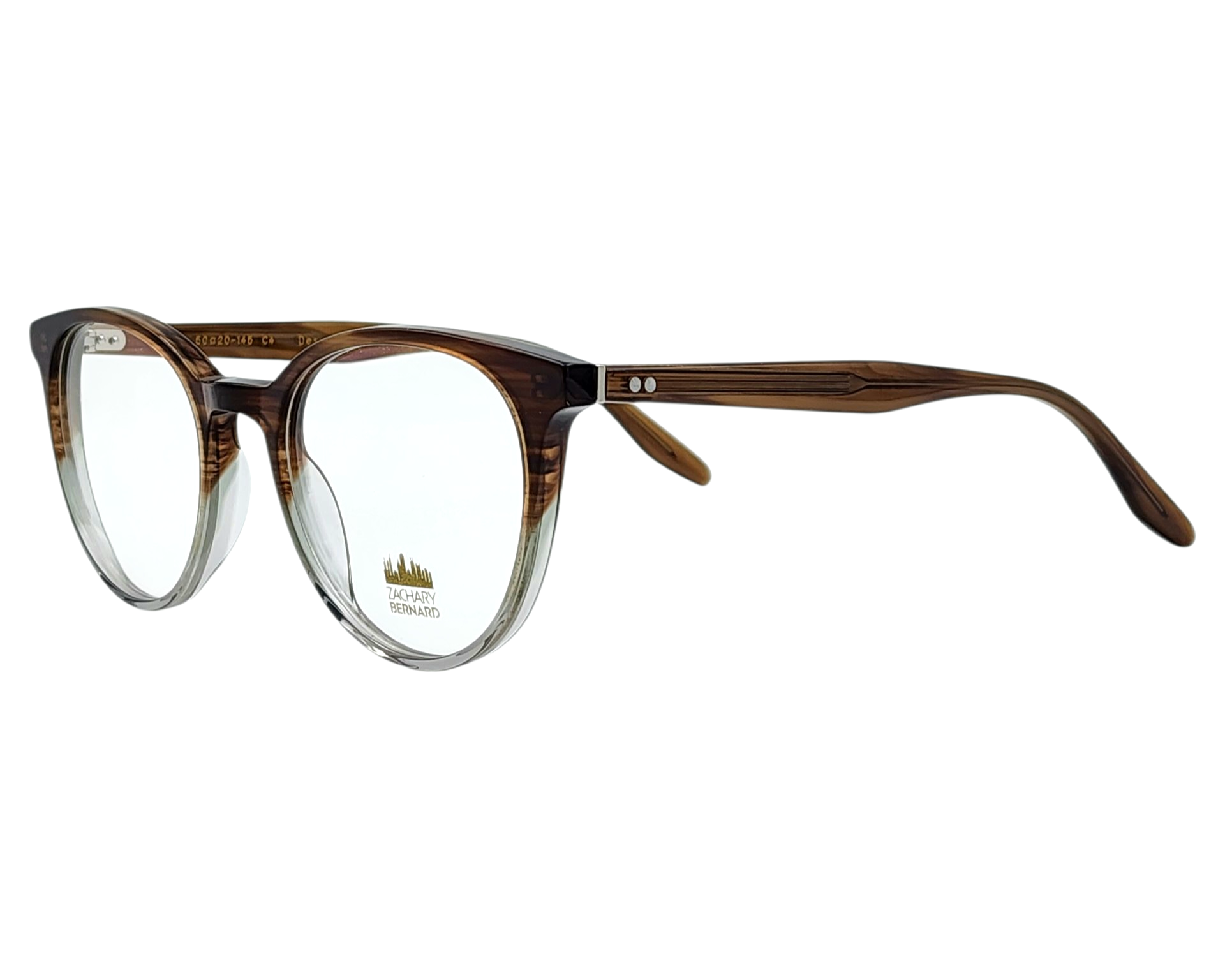 ZACHARY BERNARD JANEAN ROUND CAT EYE OPHTHALMIC GLASSES