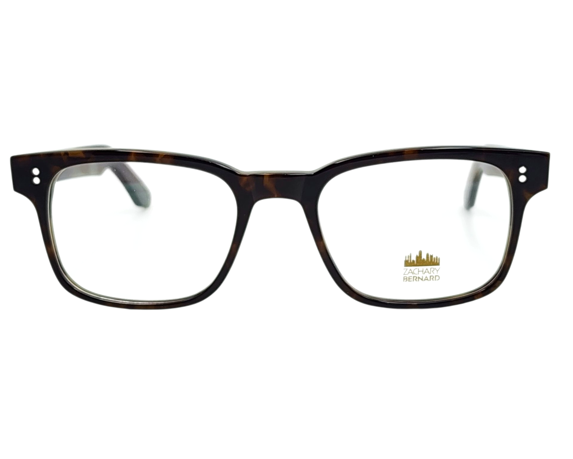 ZACHARY BERNARD MITCHELL SQUARE OPHTHALMIC GLASSES