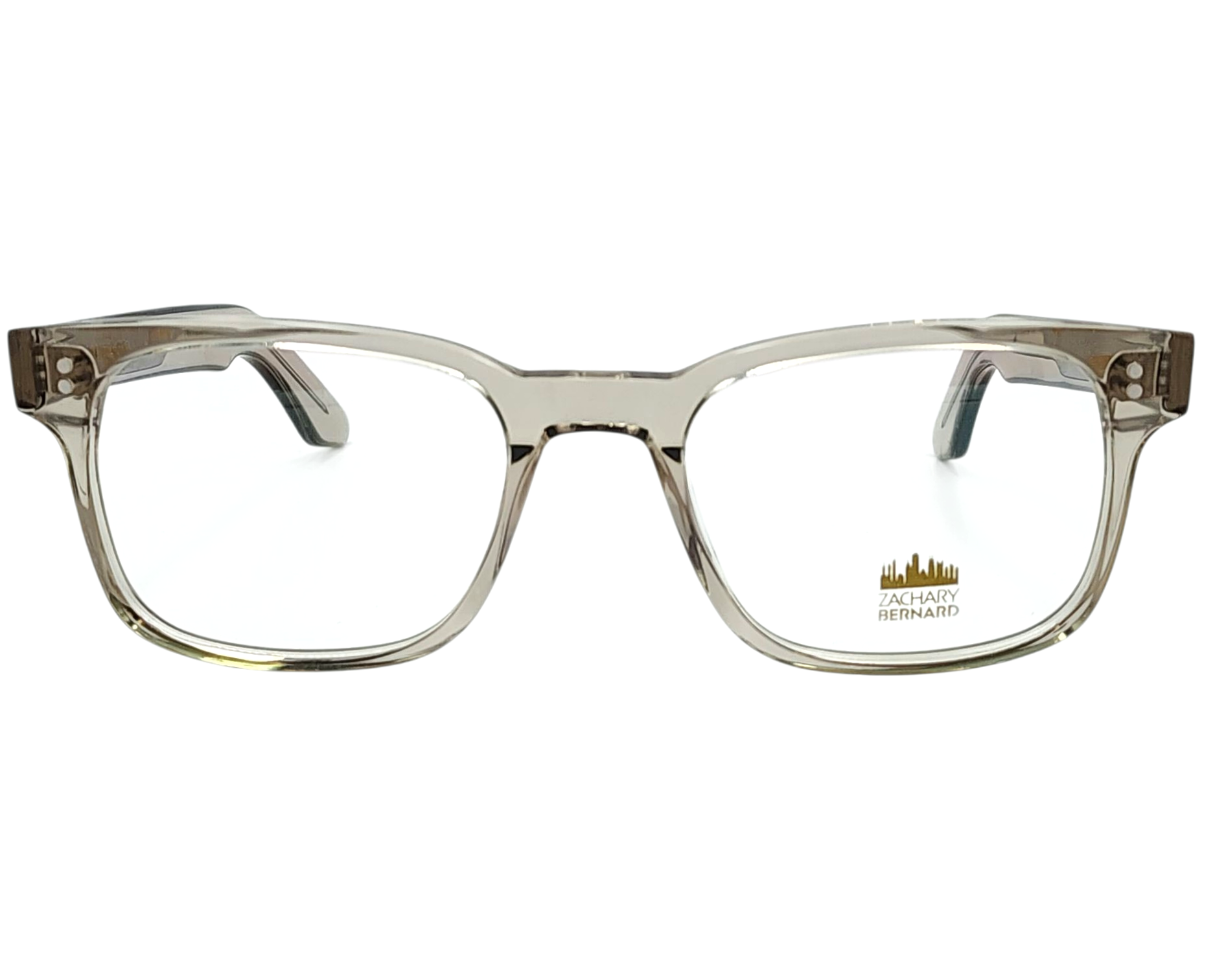 ZACHARY BERNARD MITCHELL SQUARE OPHTHALMIC GLASSES