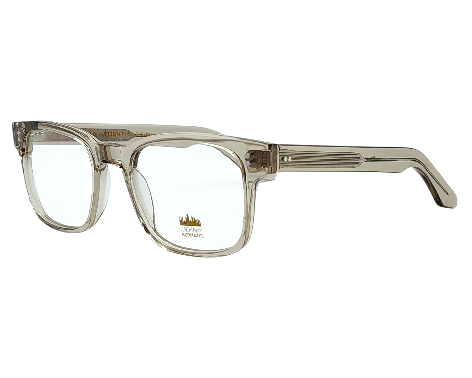 ZACHARY BERNARD MITCHELL SQUARE OPHTHALMIC GLASSES