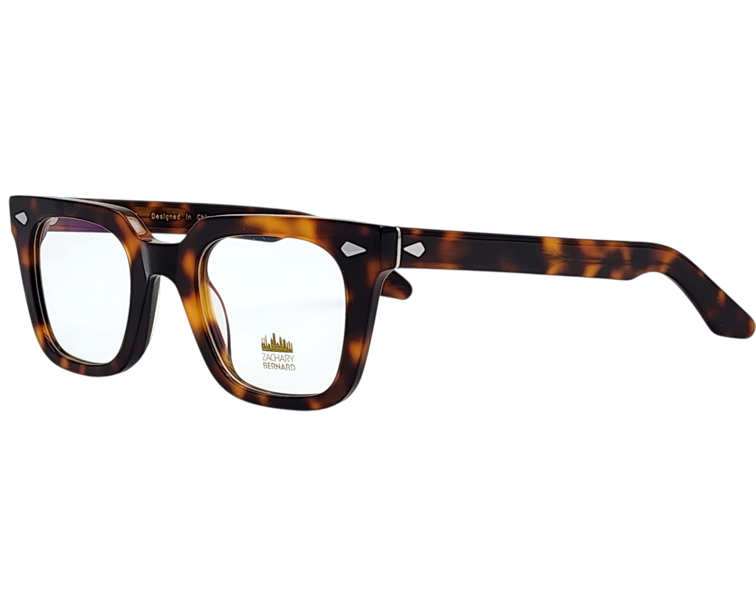 ZACHARY BERNARD MIKEY SQUARE OPHTHALMIC GLASSES