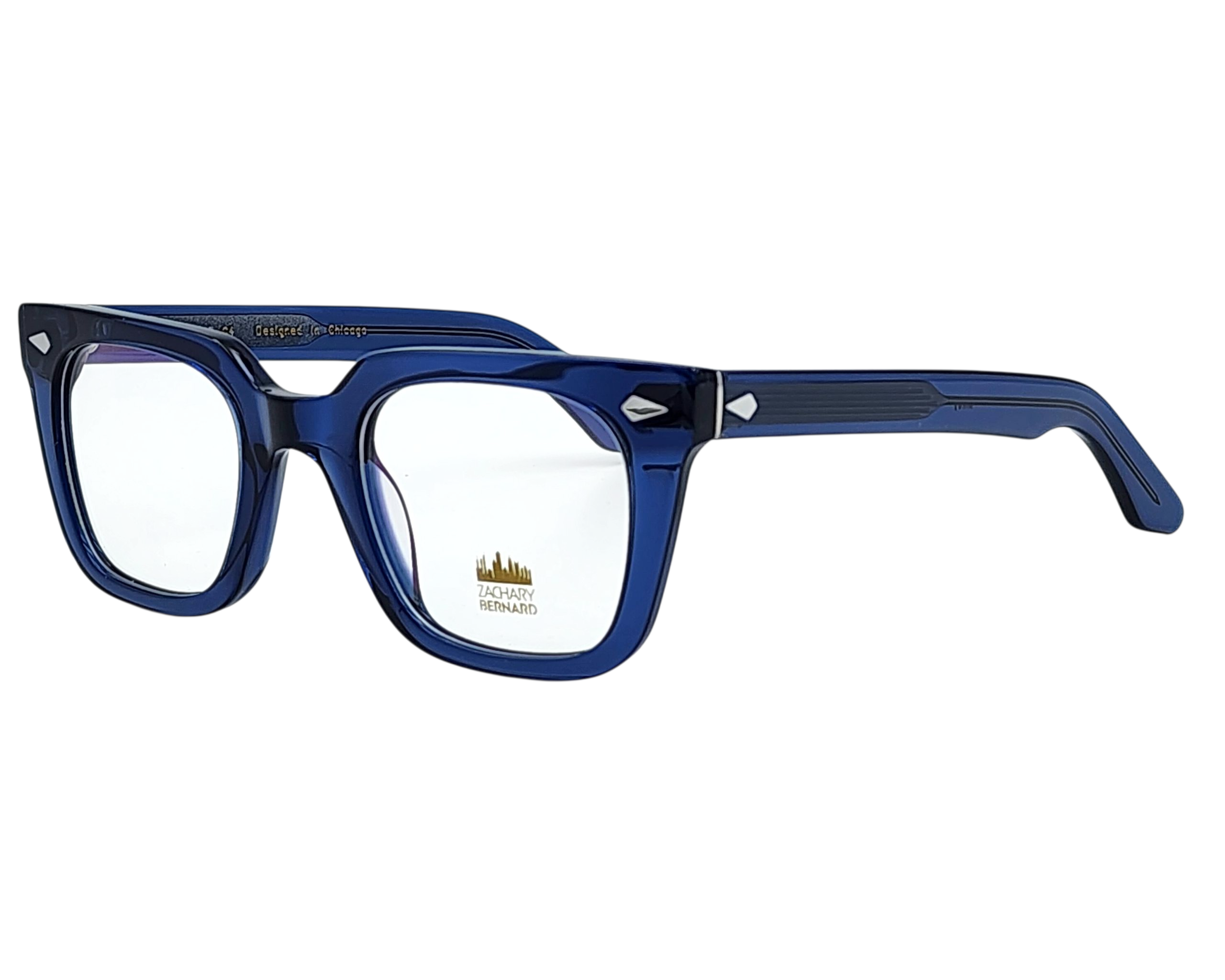 ZACHARY BERNARD MIKEY SQUARE OPHTHALMIC GLASSES