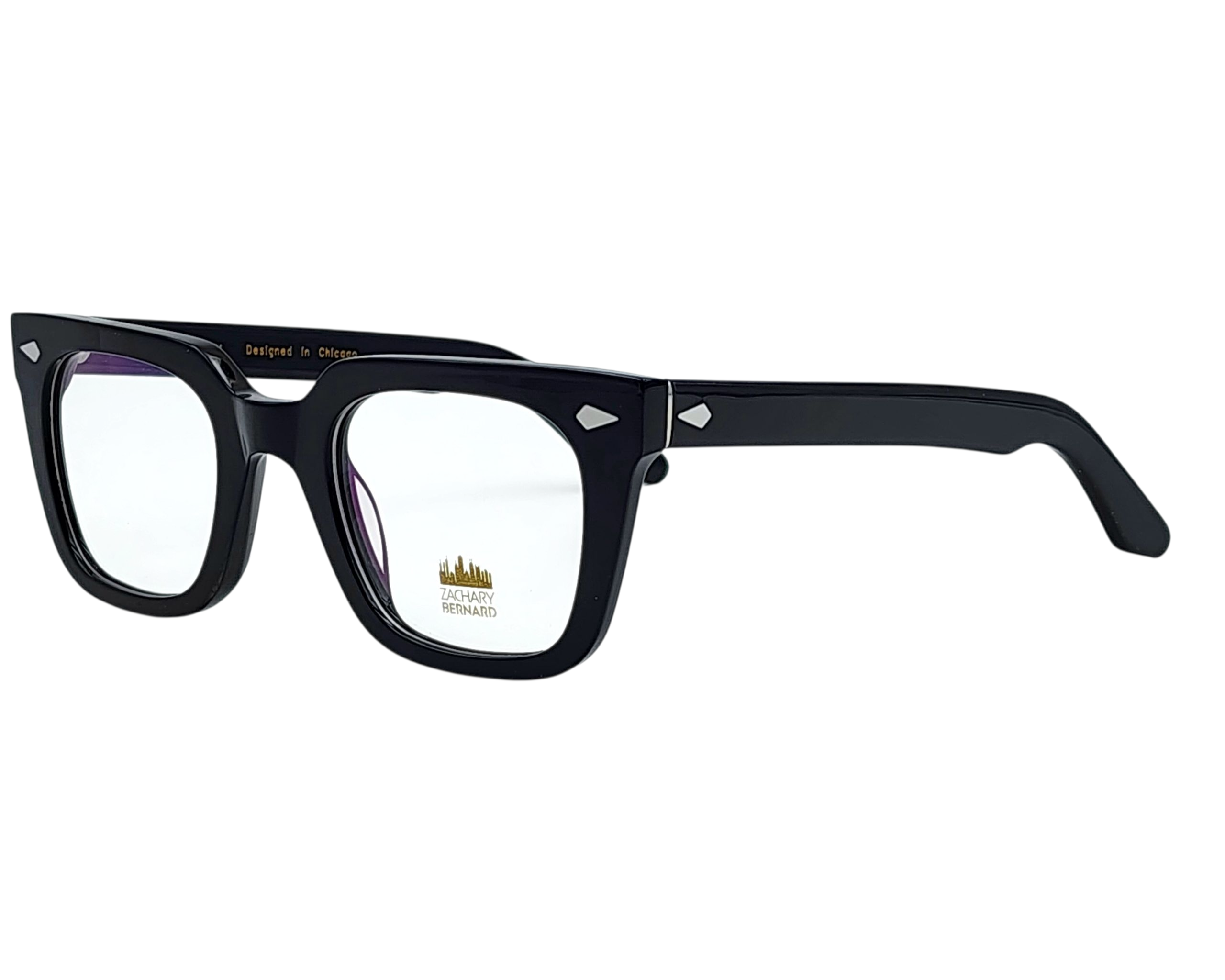 ZACHARY BERNARD MIKEY SQUARE OPHTHALMIC GLASSES