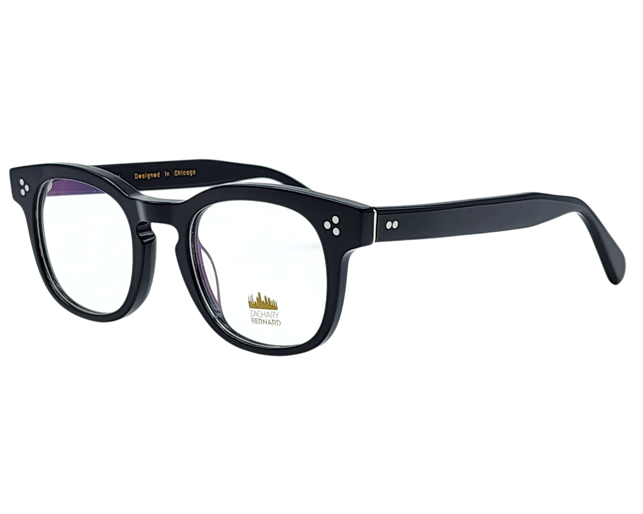 ZACHARY BERNARD STEVE SOFT SQUARE OPHTHALMIC GLASSES