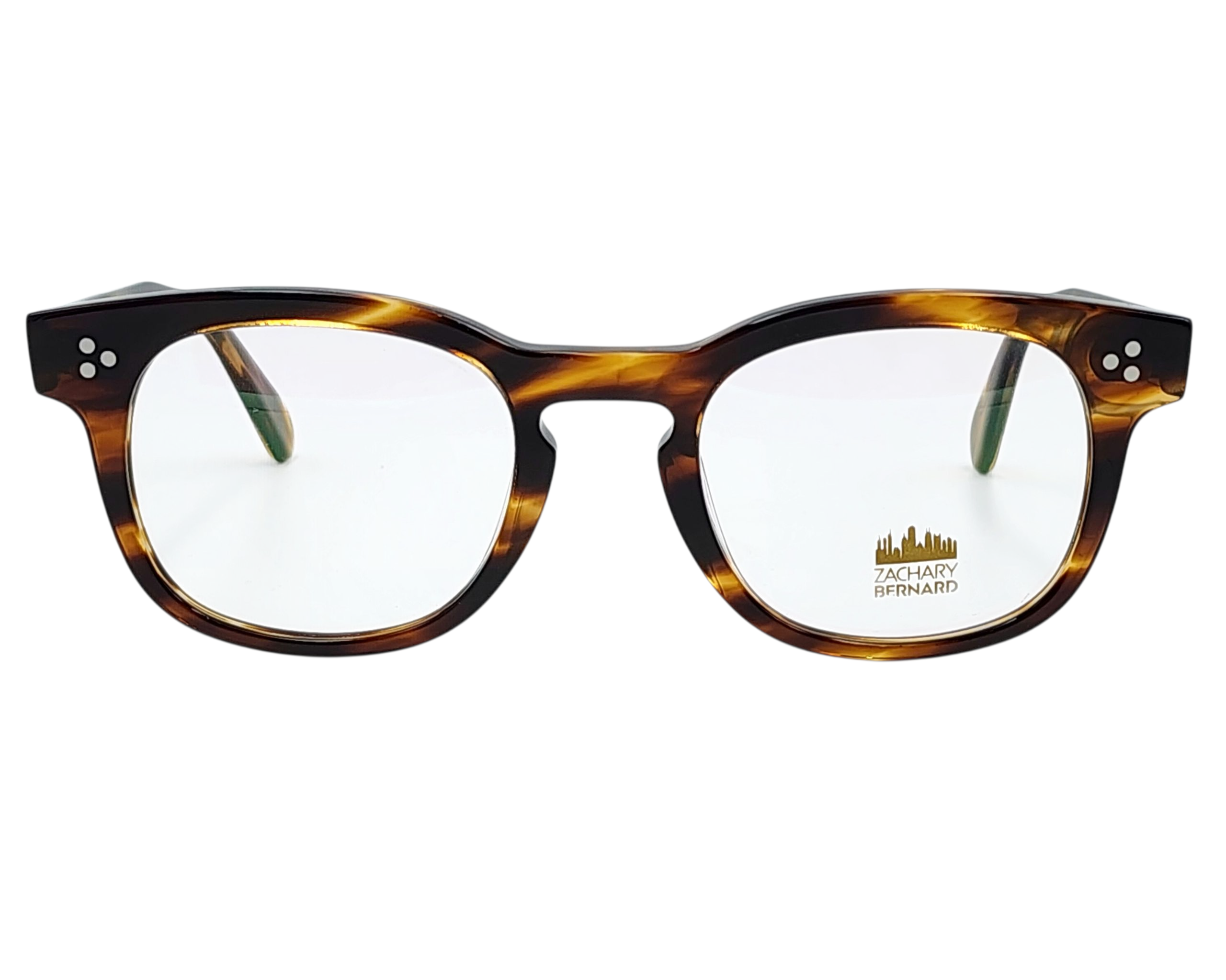 ZACHARY BERNARD STEVE SOFT SQUARE OPHTHALMIC GLASSES