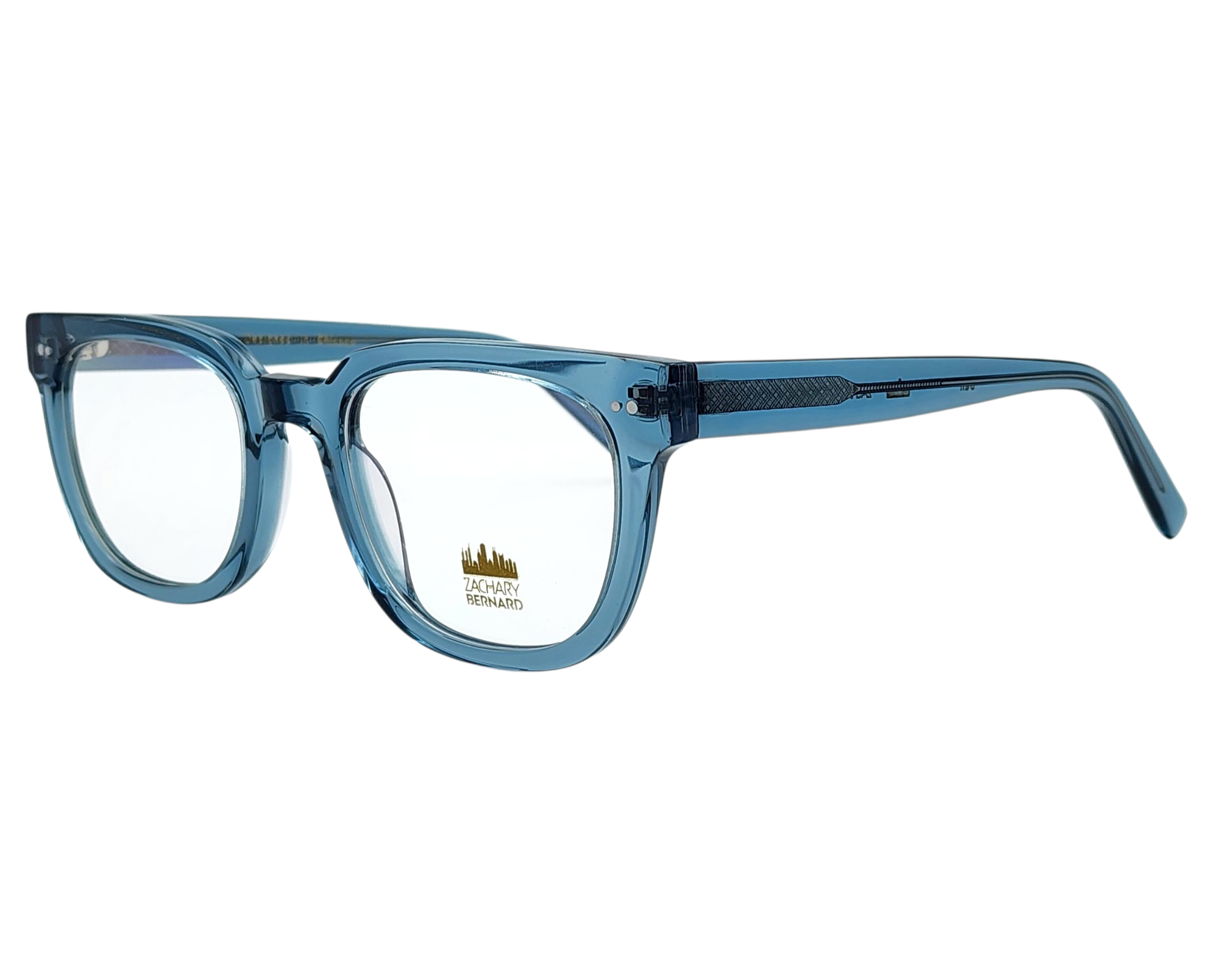 ZACHARY BERNARD DAN SQUARE OPHTHALMIC GLASSES