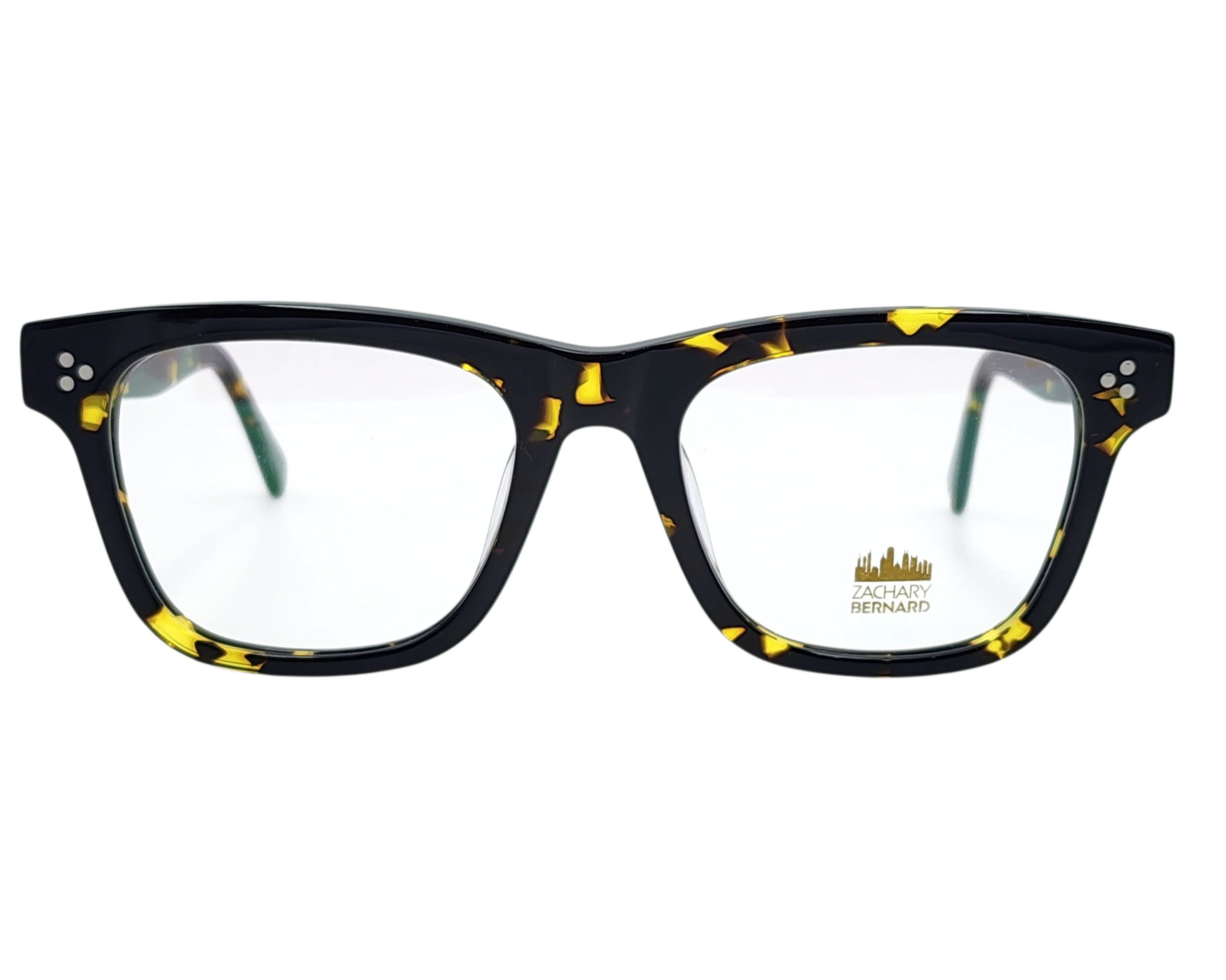 ZACHARY BERNARD GEORGE SQUARE OPHTHALMIC GLASSES