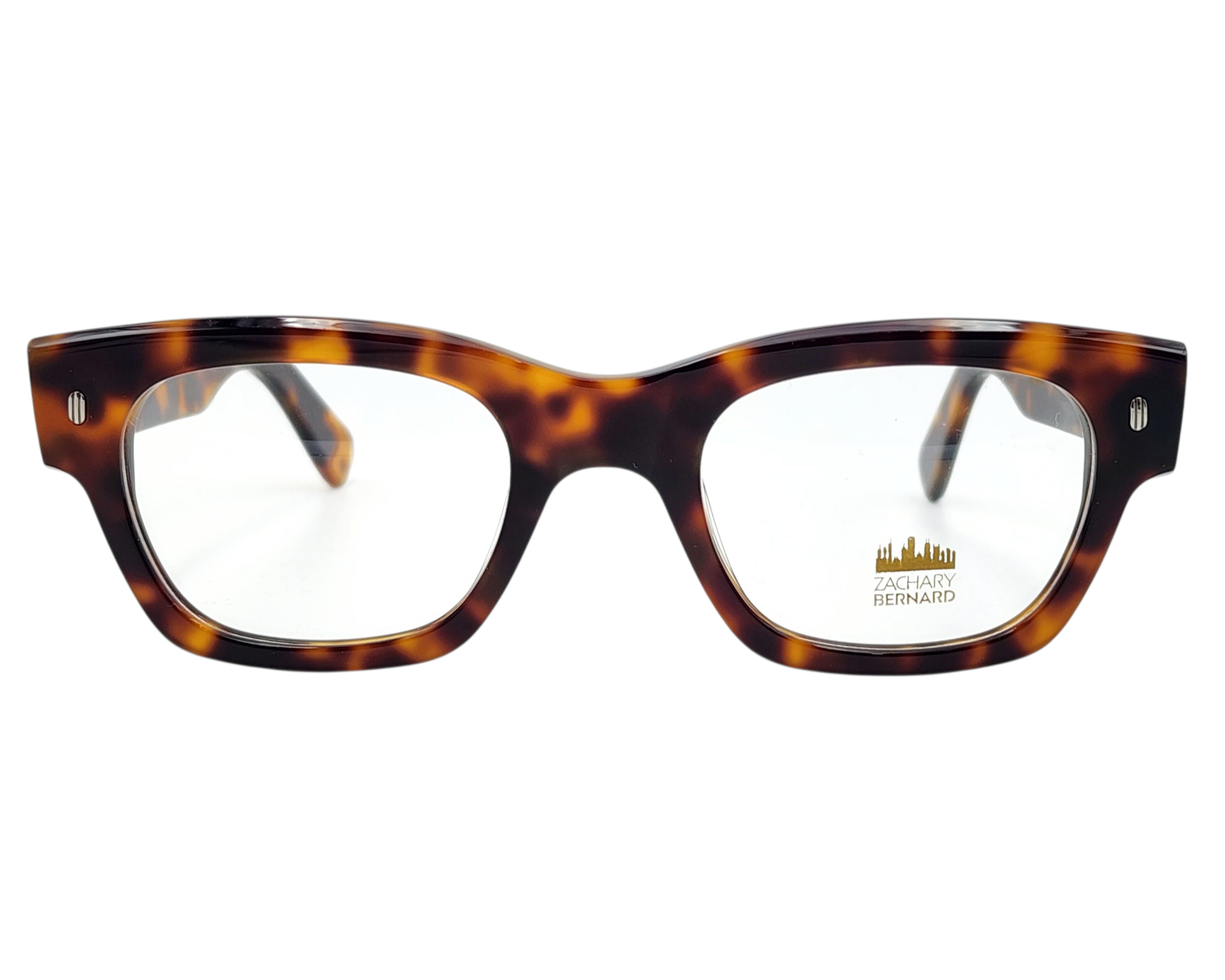 ZACHARY BERNARD WALTON SQUARE OPHTHALMIC GLASSES