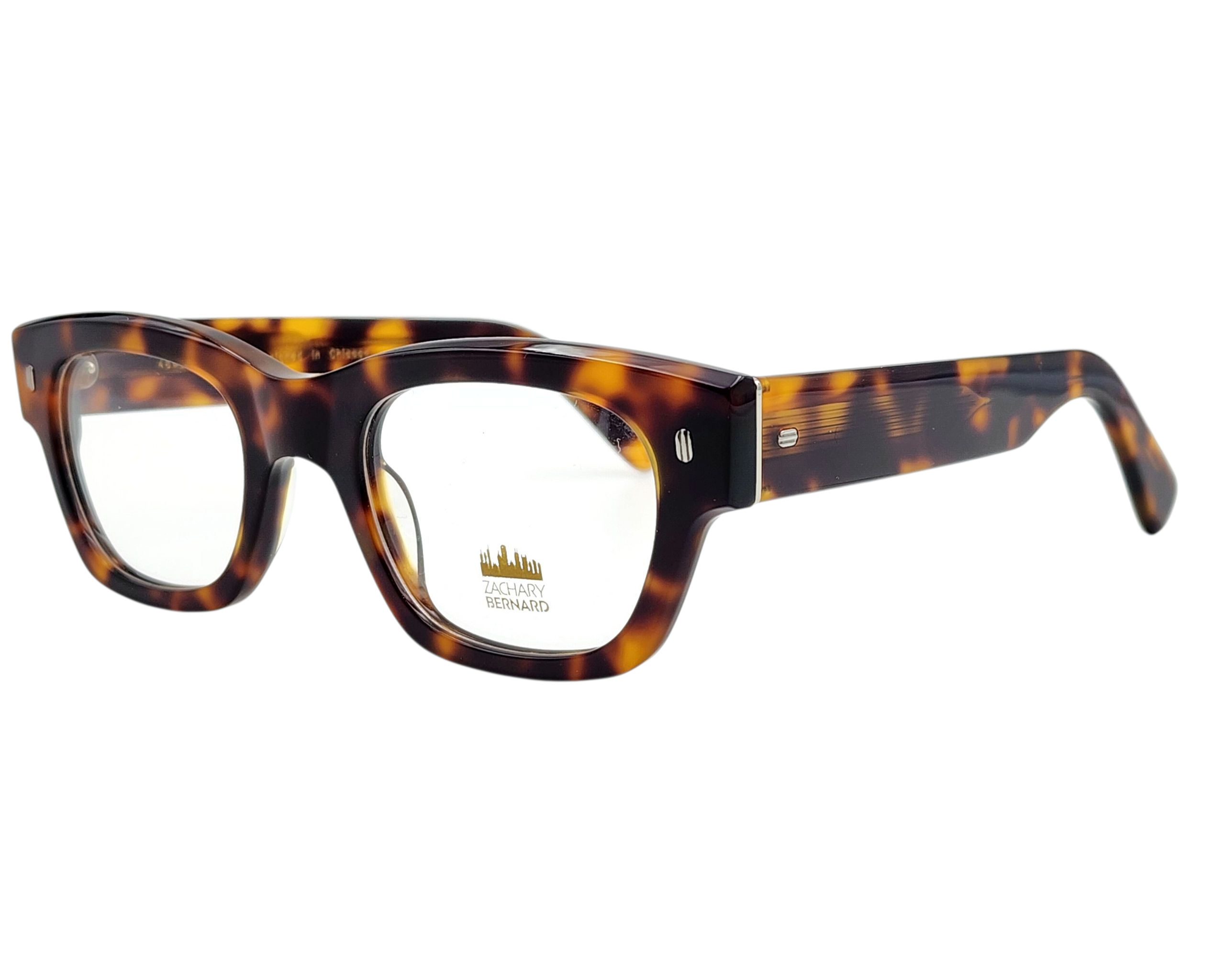 ZACHARY BERNARD WALTON SQUARE OPHTHALMIC GLASSES