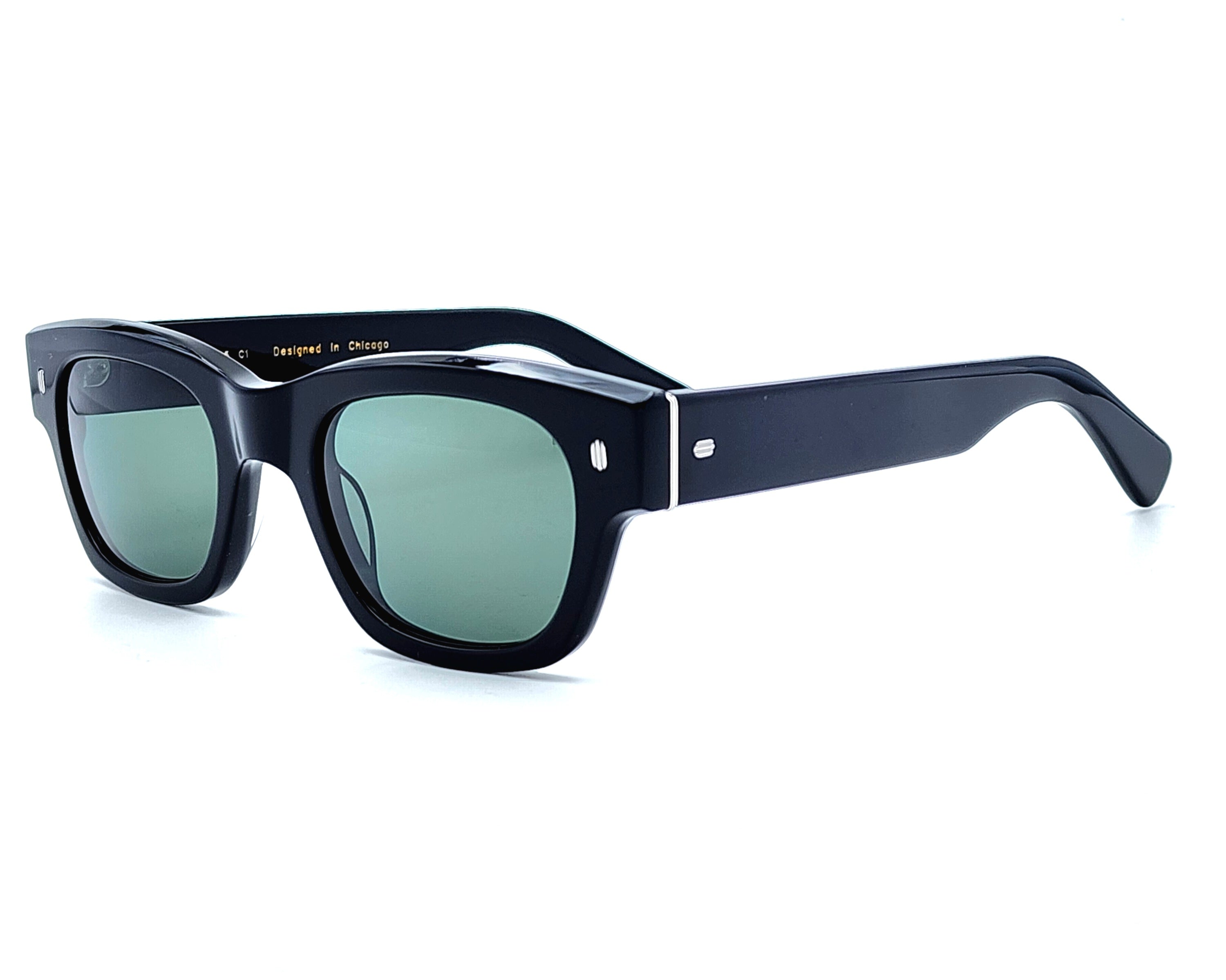 ZACHARY BERNARD WALTON SQUARE POLARIZED SUNGLASSES