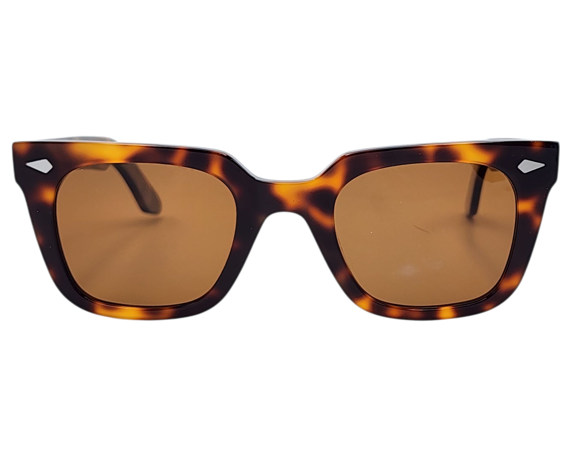 ZACHARY BERNARD DEARBORN SQUARE POLARIZED SUNGLASSES