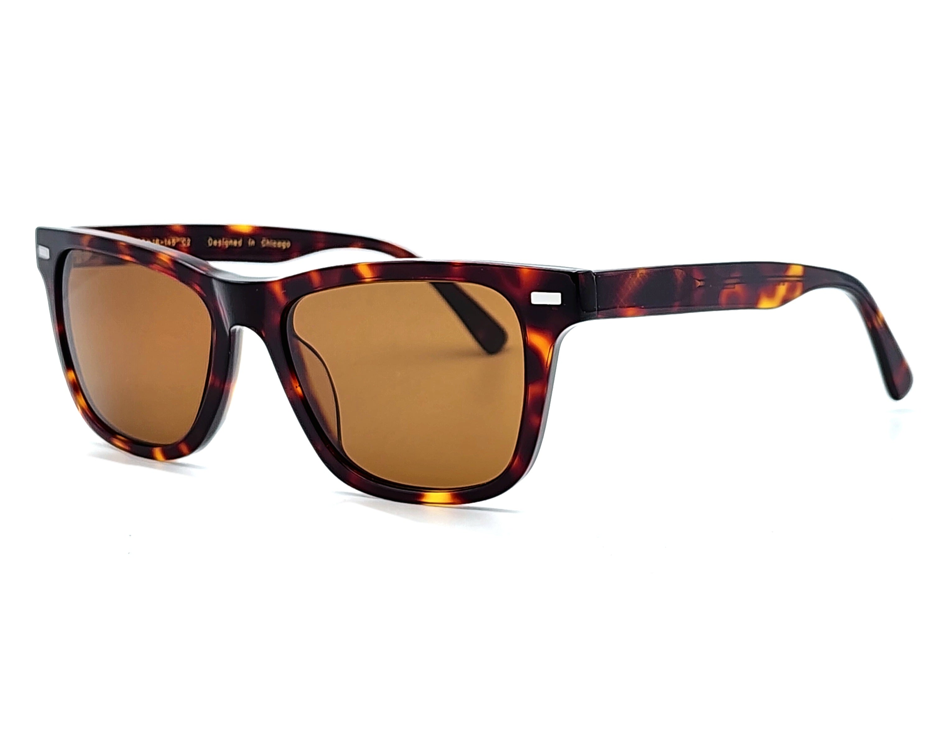 ZACHARY BERNARD GLENWOOD SQUARE POLARIZED SUNGLASSES