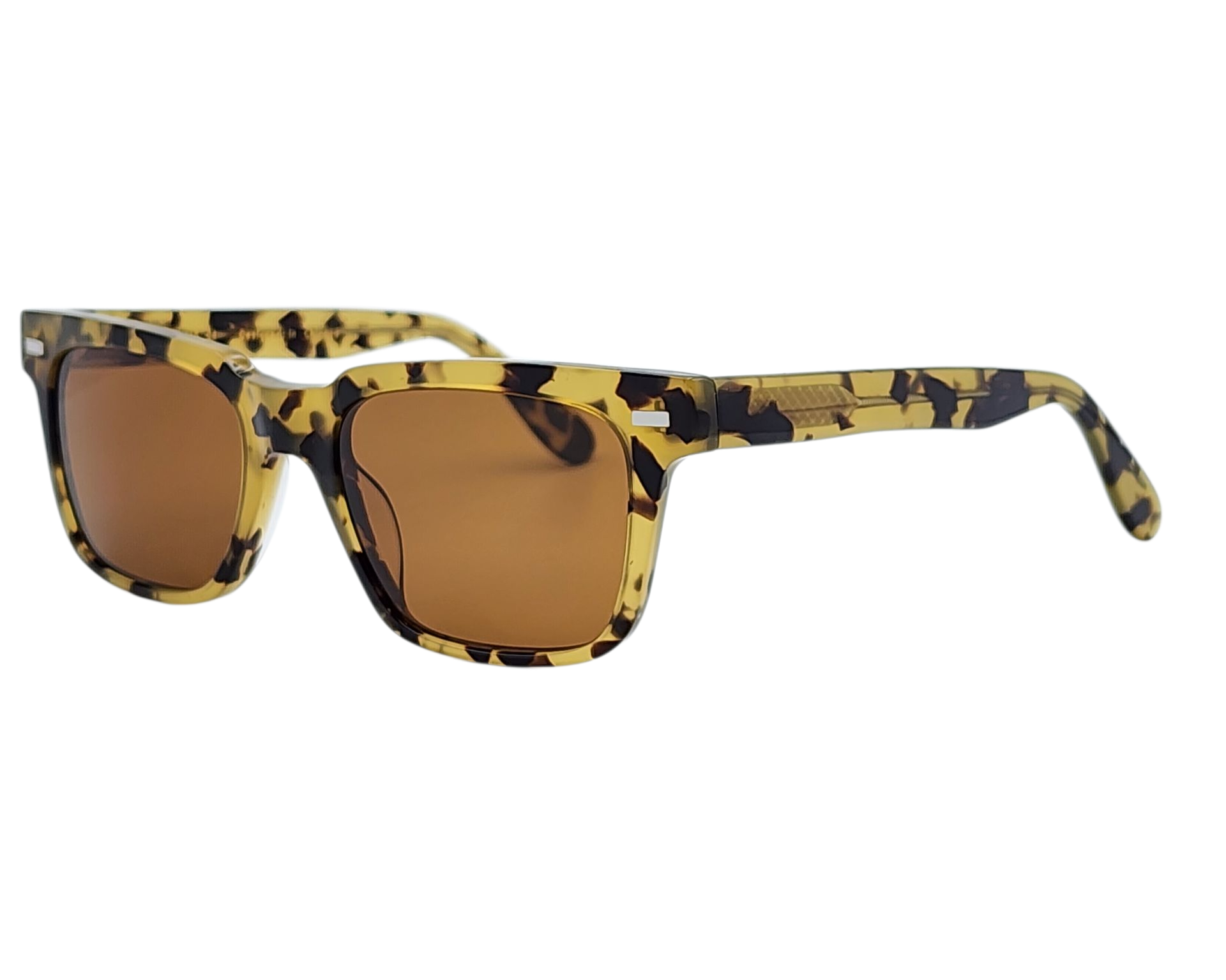 ZACHARY BERNARD NORTH AVE. SQUARE POLARIZED SUNGLASSES