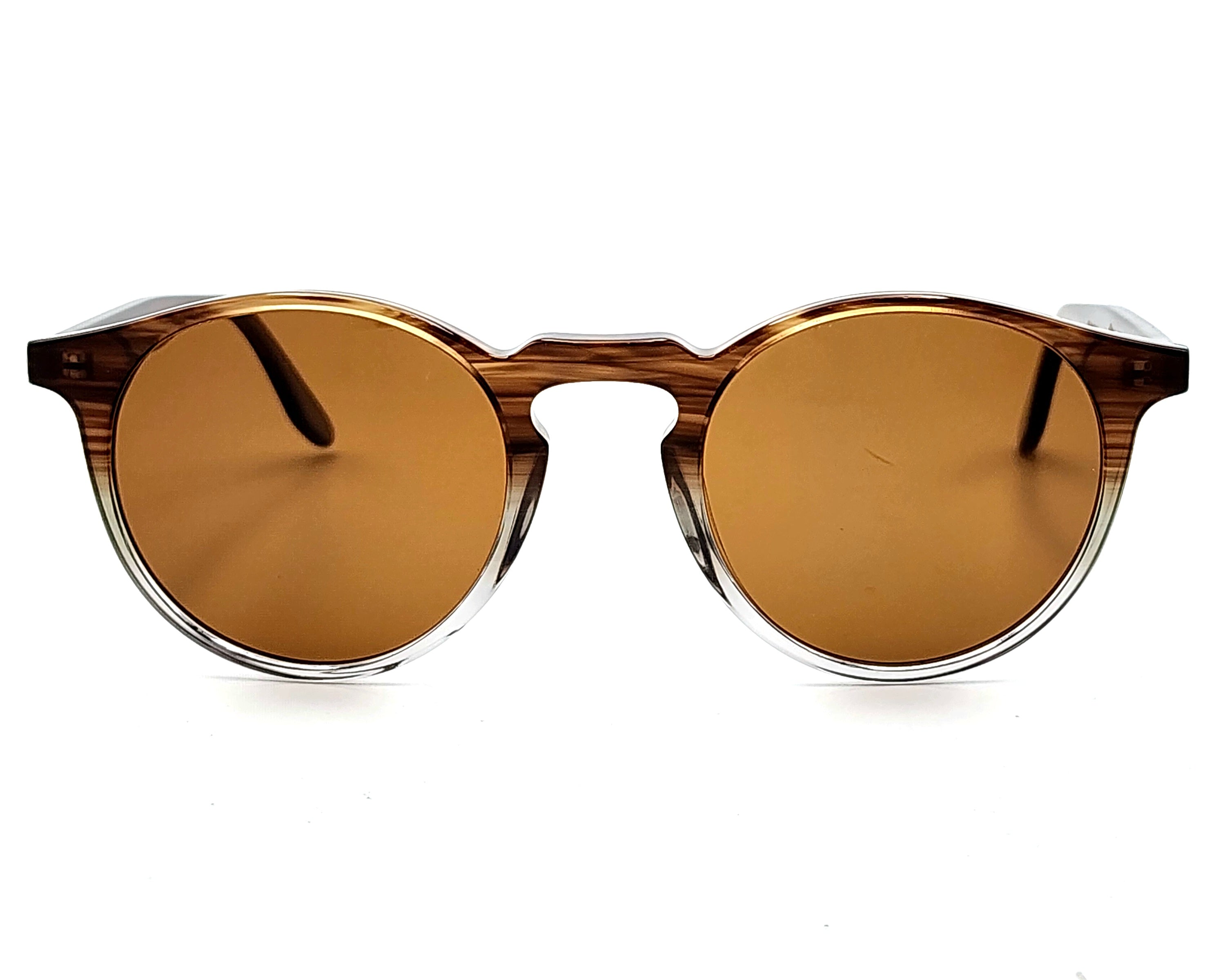 ZACHARY BERNARD WEBSTER ROUND POLARIZED SUNGLASSES