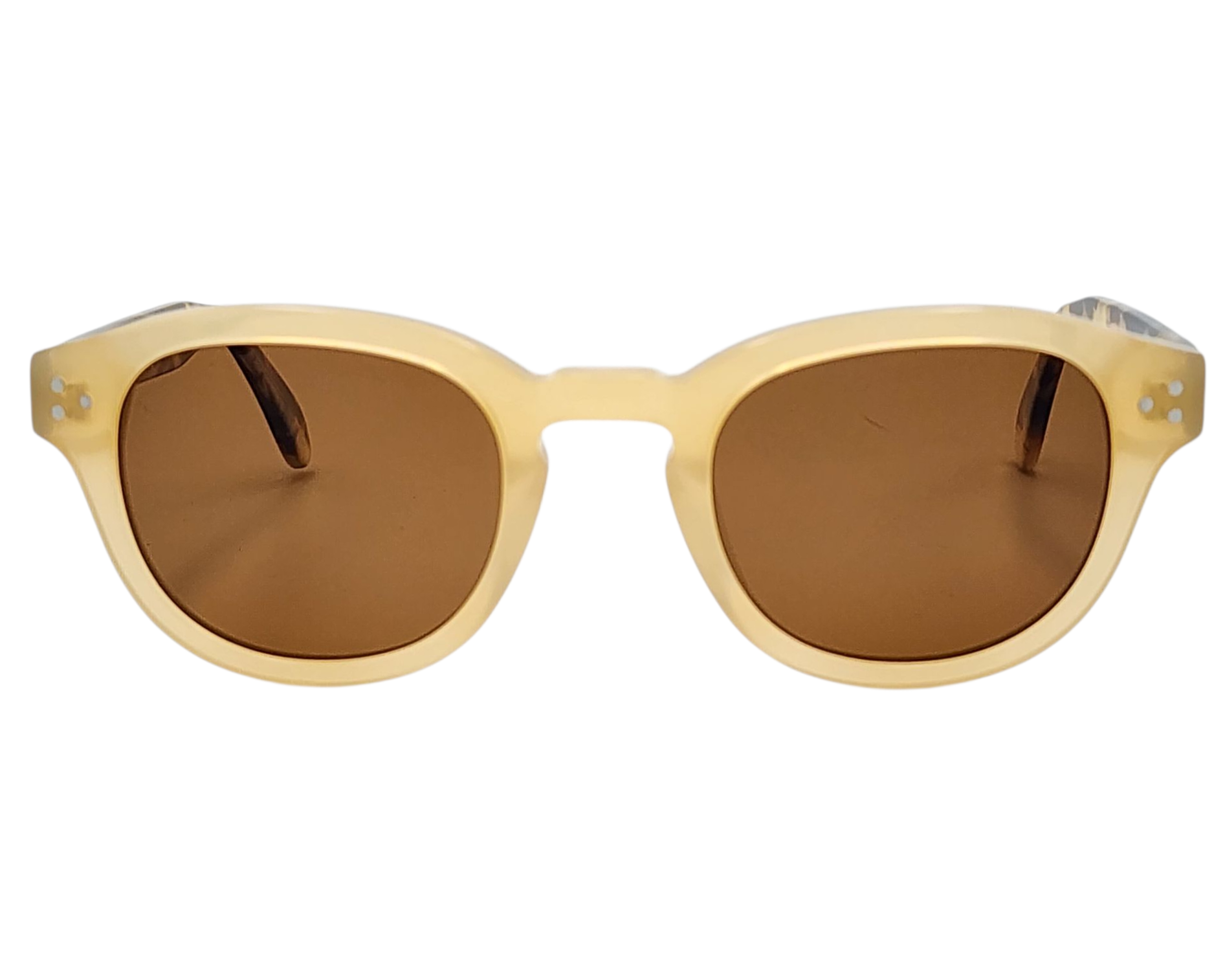 ZACHARY BERNARD ARMITAGE ROUND POLARIZED SUNGLASSES