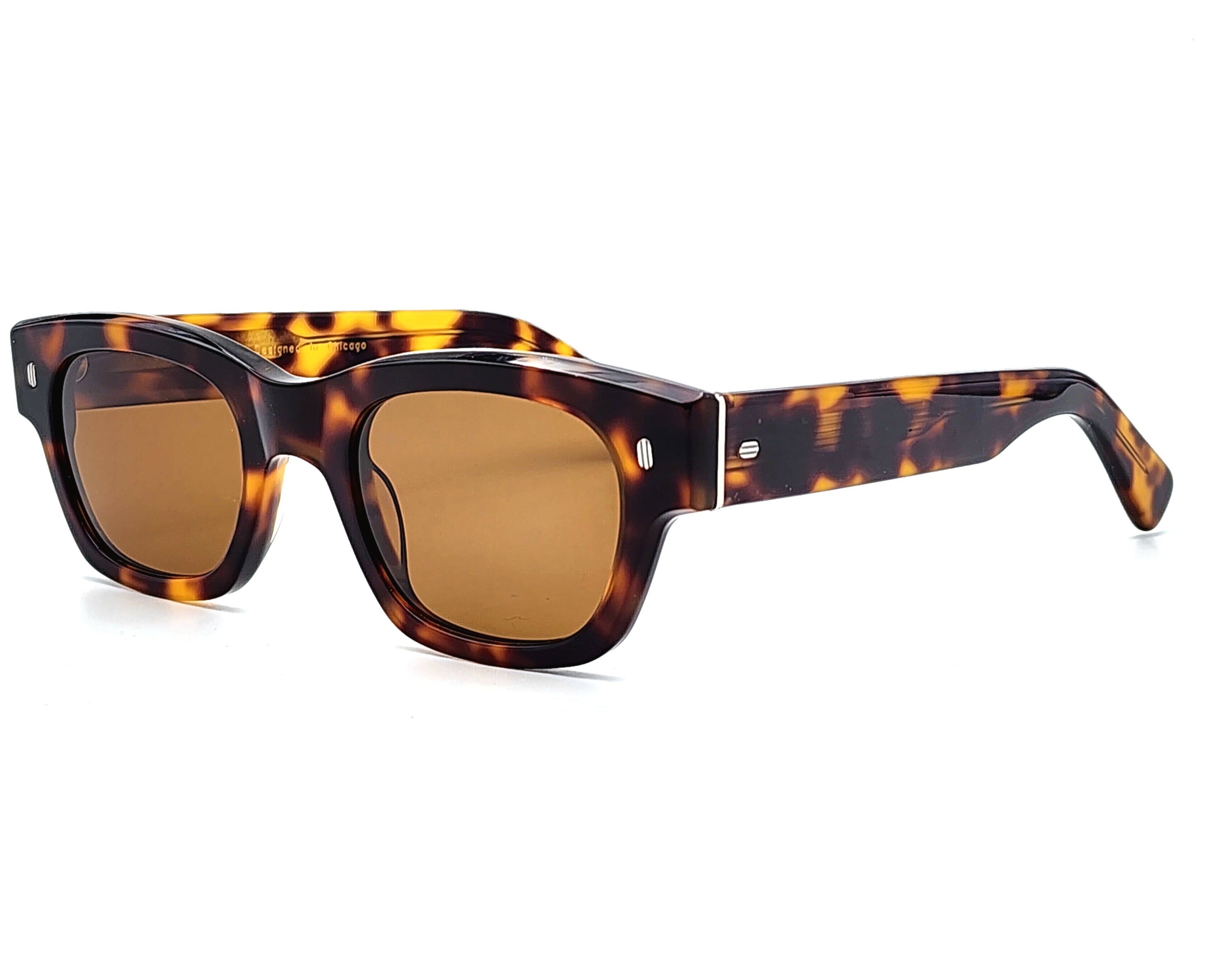 ZACHARY BERNARD WALTON SQUARE POLARIZED SUNGLASSES