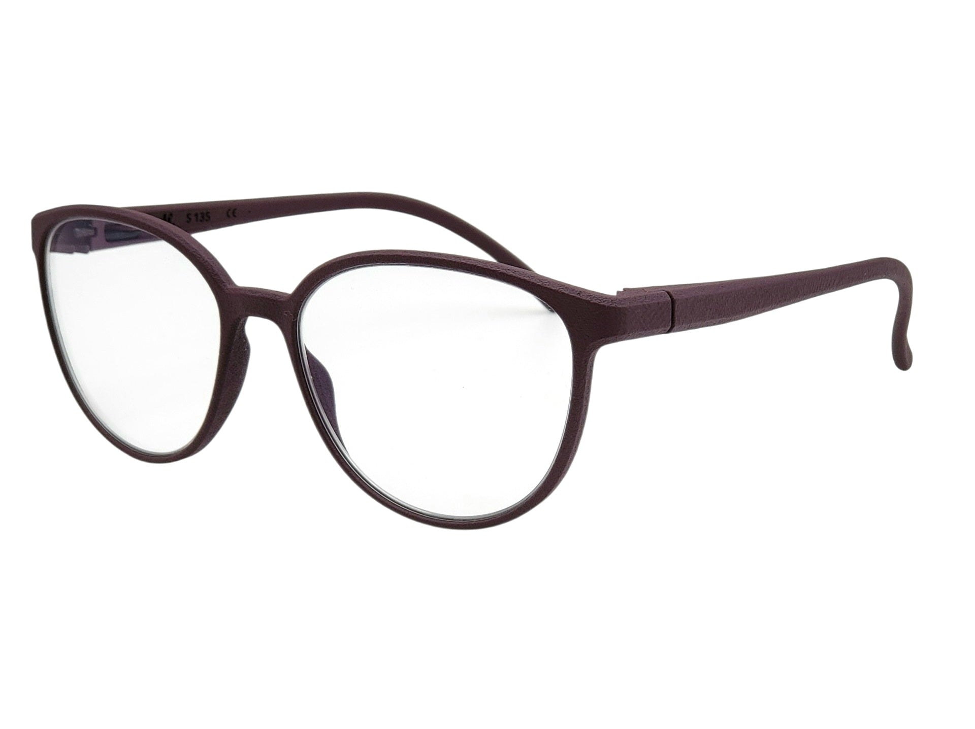 ROLF EYEWEAR LAHN PURPLE SOFT SQUARE OPHTHALMIC GLASSES