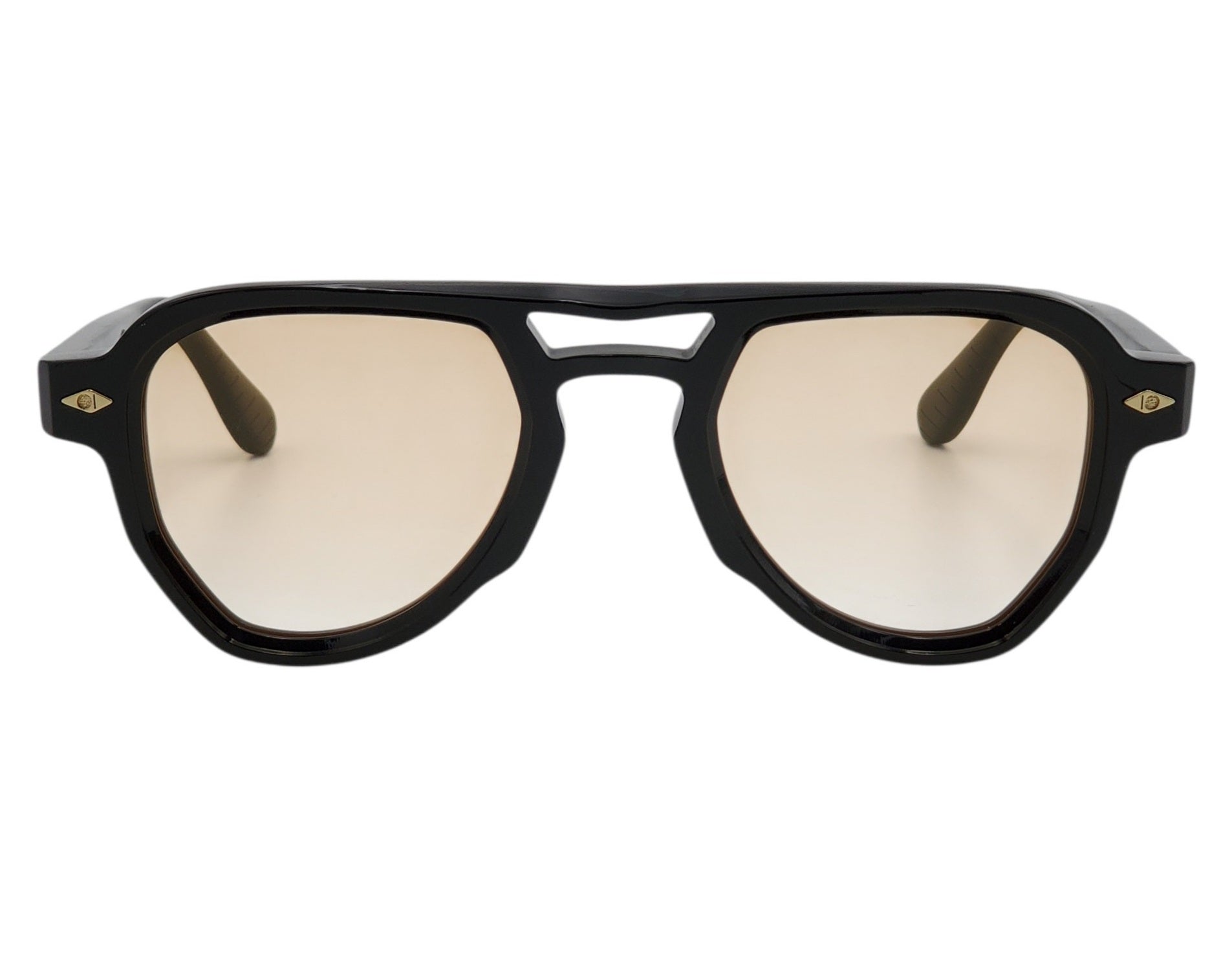 ARTHOD NICOMEDE BLACK AVIATOR SUNGLASSES