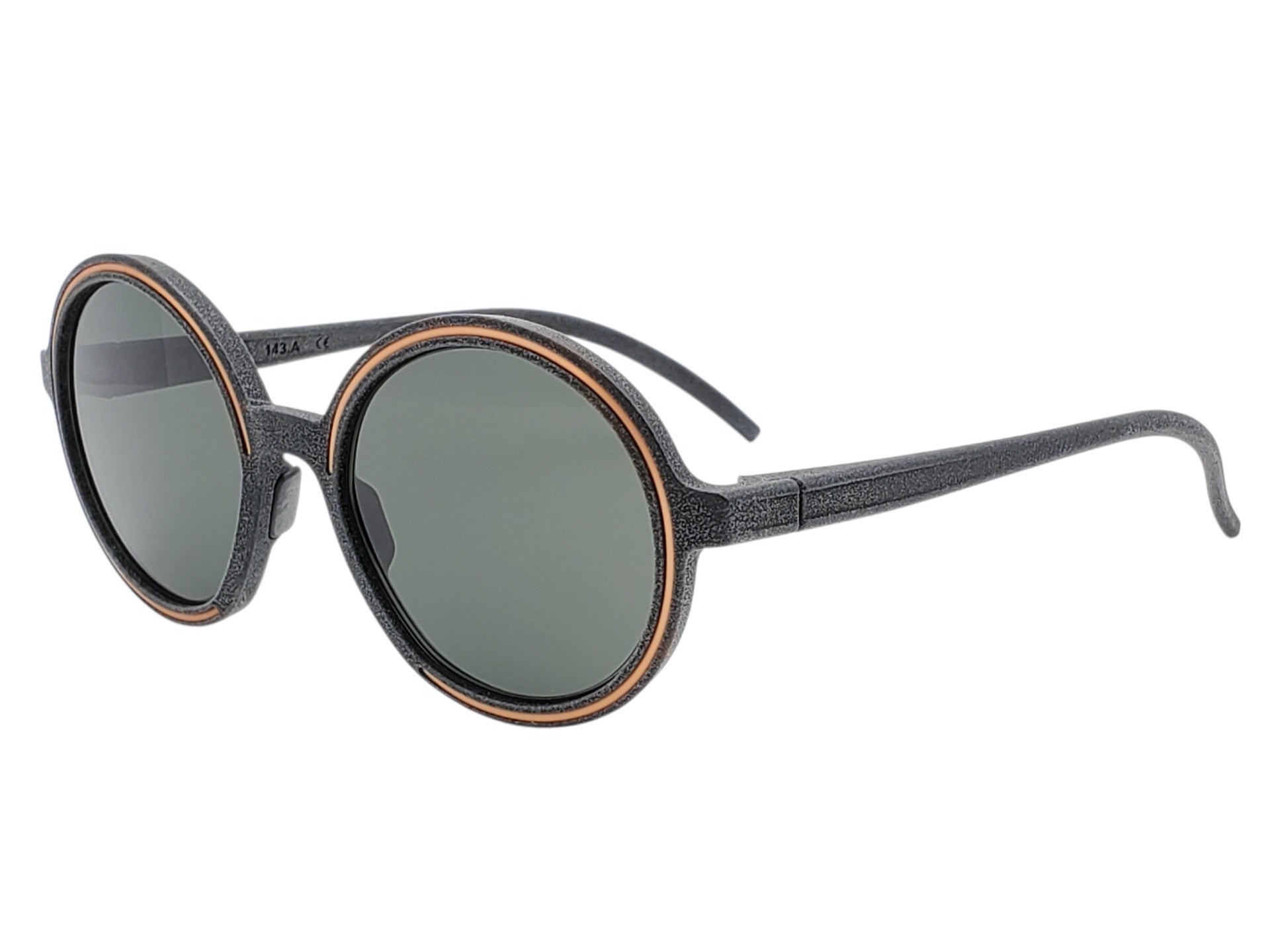 ROLF EYEWEAR NERO ROUND SUNGLASSES