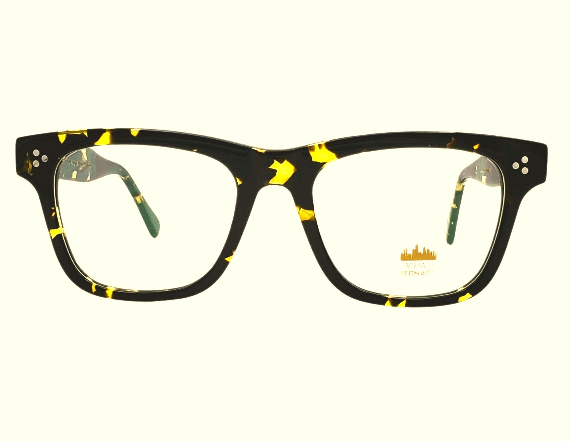 ZACHARY BERNARD PATRICK SQUARE OPHTHALMIC GLASSES