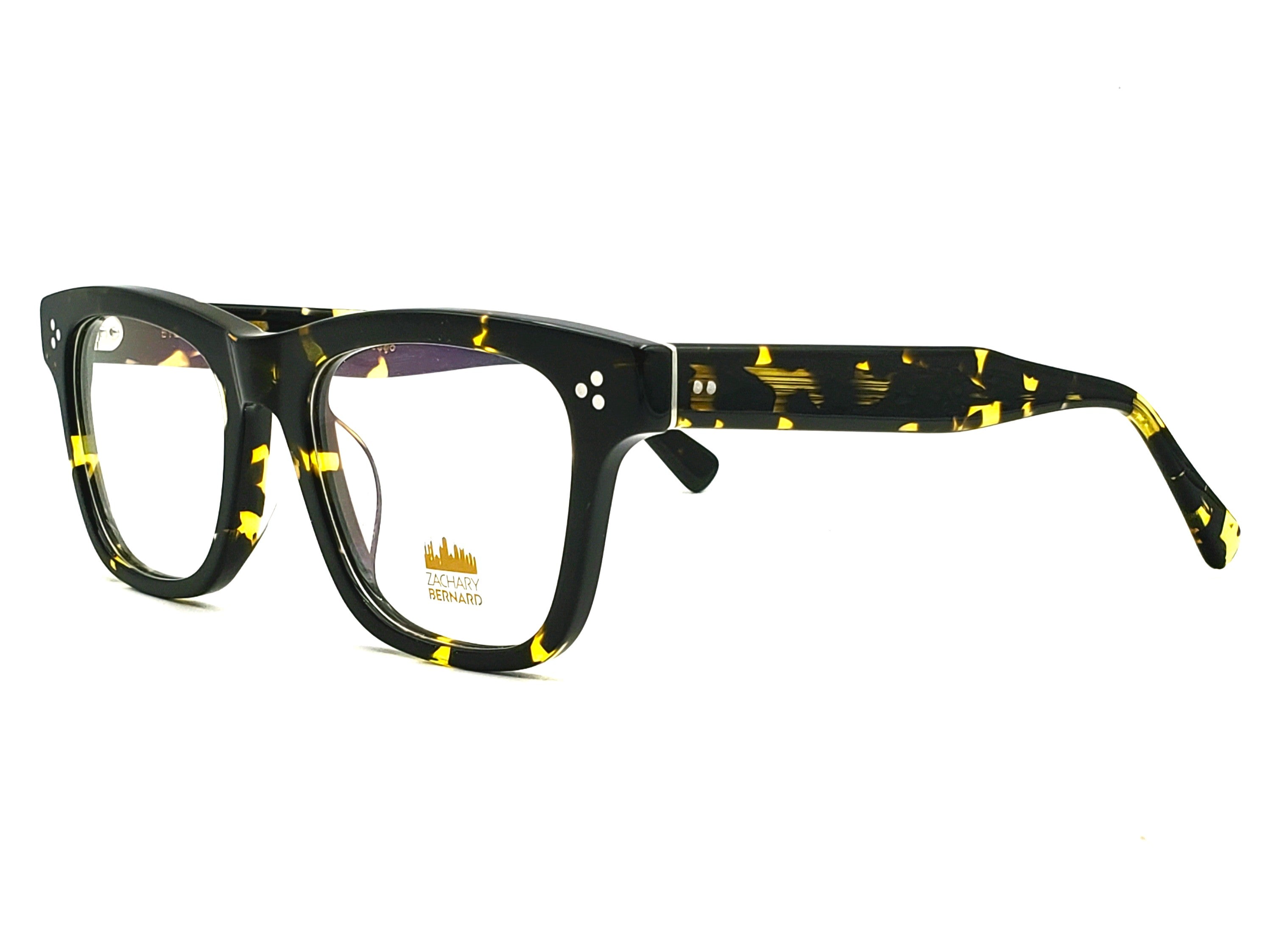 ZACHARY BERNARD PATRICK SQUARE OPHTHALMIC GLASSES
