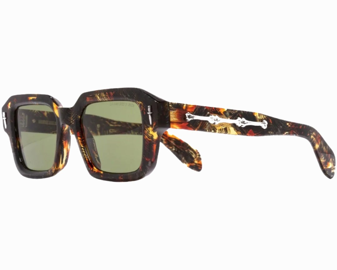 CUTLER & GROSS THE GREAT FROG "BONES LINK" GFSN-005 RECTANGLE SUNGLASSES