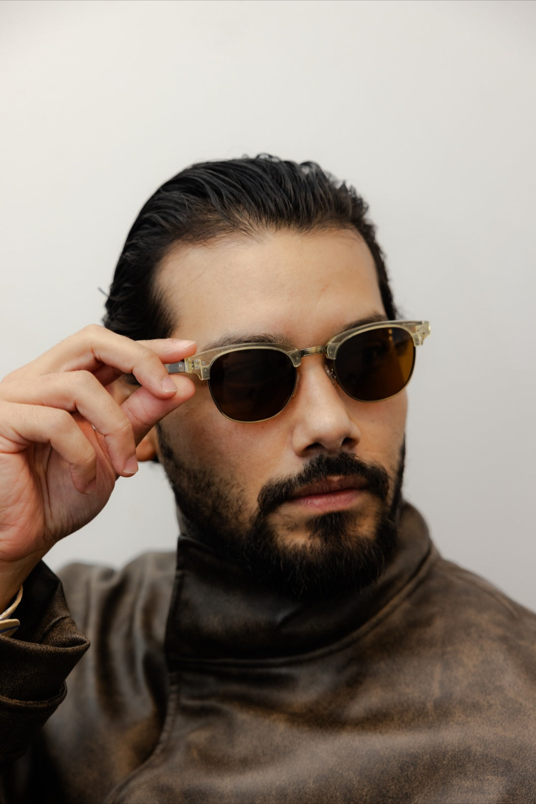 ZACHARY BERNARD BELLEVUE SQUARE POLARIZED SUNGLASSES