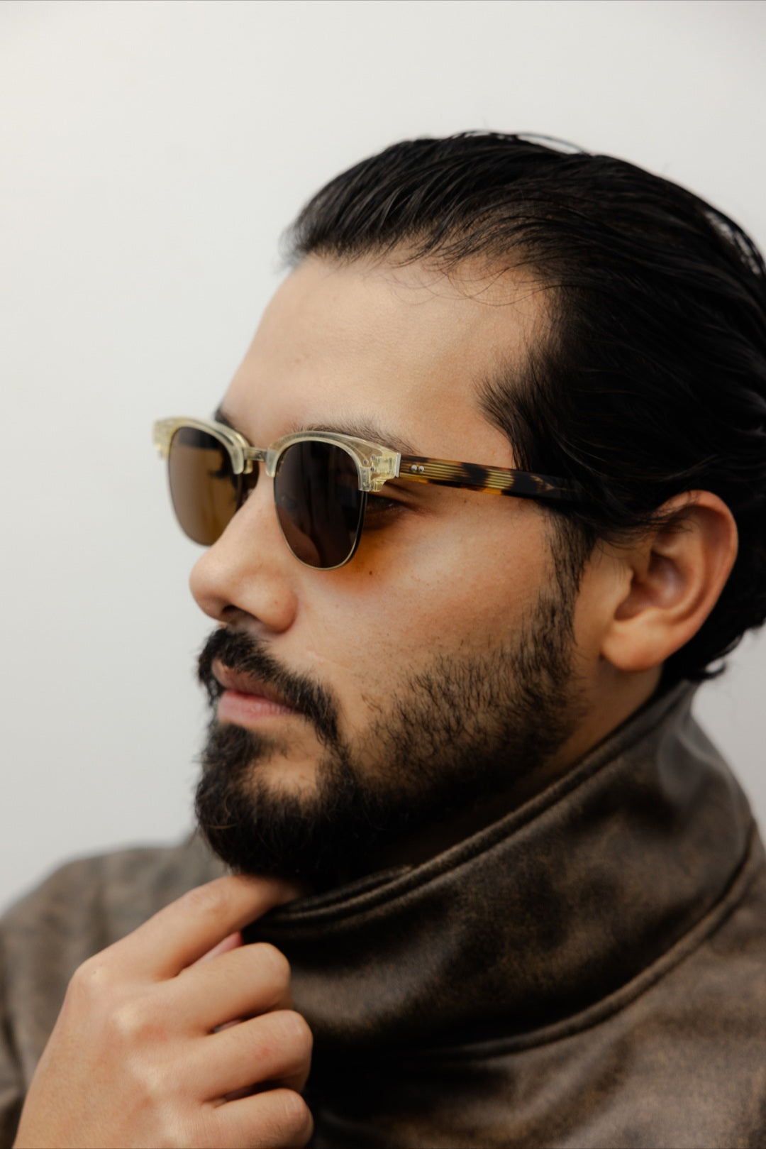 ZACHARY BERNARD BELLEVUE SQUARE POLARIZED SUNGLASSES