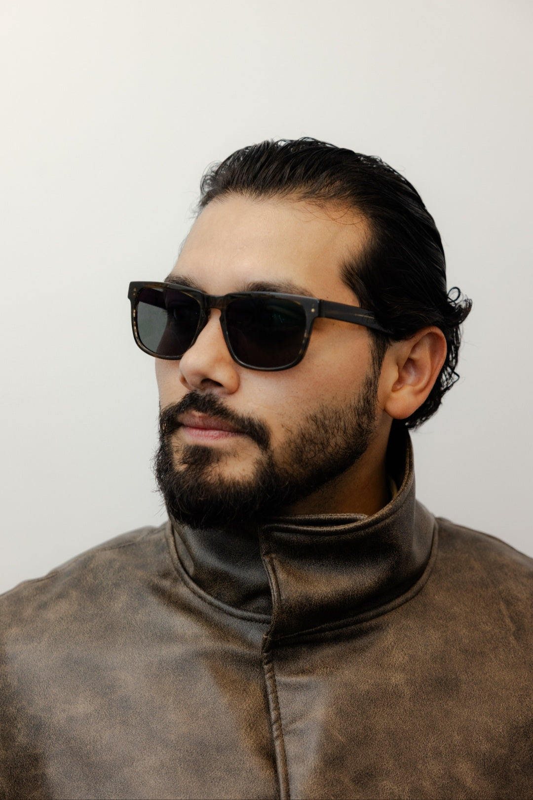 ZACHARY BERNARD STRATFORD SQUARE POLARIZED SUNGLASSES