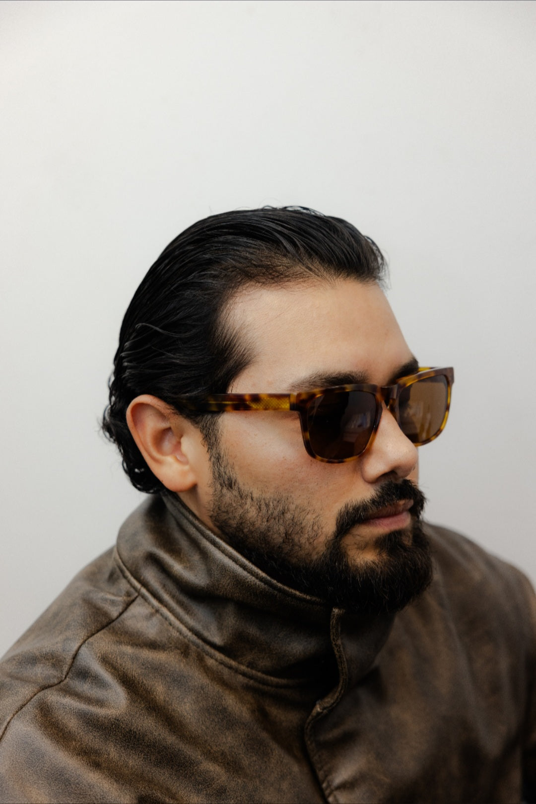 ZACHARY BERNARD STRATFORD SQUARE POLARIZED SUNGLASSES