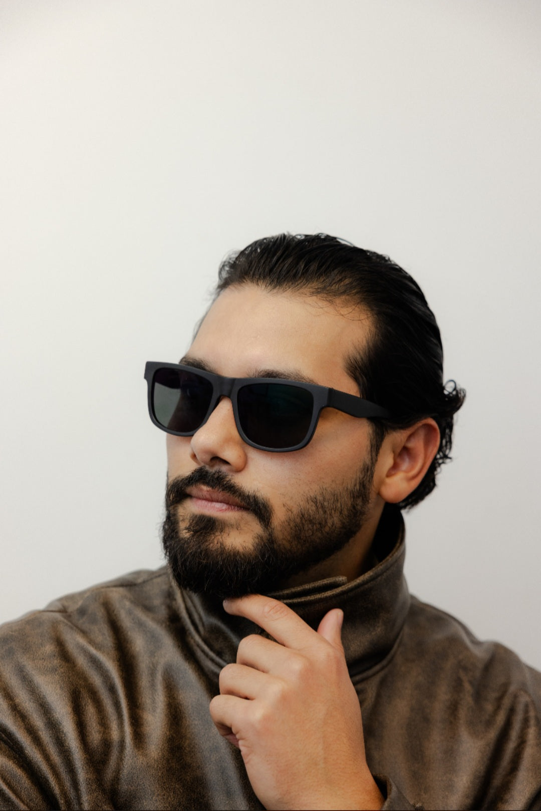 ZACHARY BERNARD STRATFORD SQUARE POLARIZED SUNGLASSES