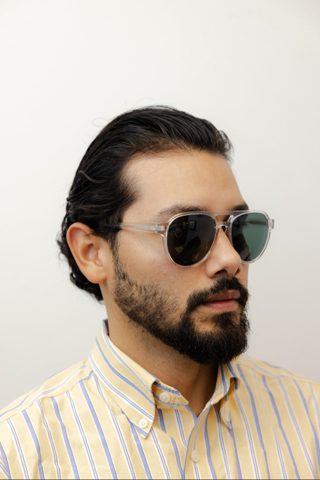 ZACHARY BERNARD BROADWAY AVIATOR POLARIZED SUNGLASSES