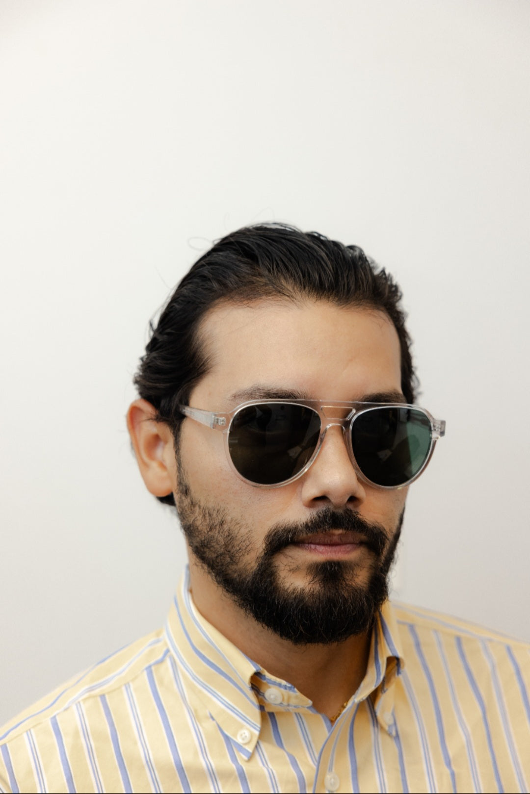 ZACHARY BERNARD BROADWAY AVIATOR POLARIZED SUNGLASSES