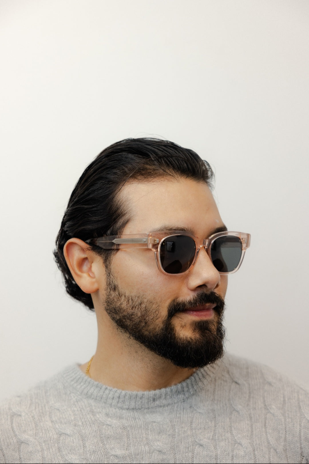 ZACHARY BERNARD RUSH SQUARE POLARIZED SUNGLASSES