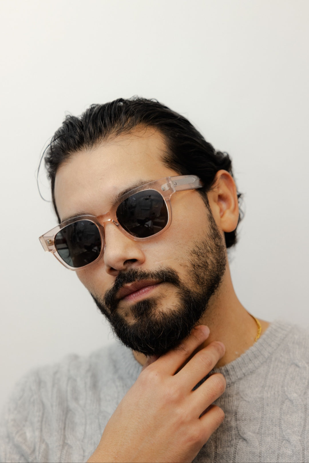 ZACHARY BERNARD RUSH SQUARE POLARIZED SUNGLASSES