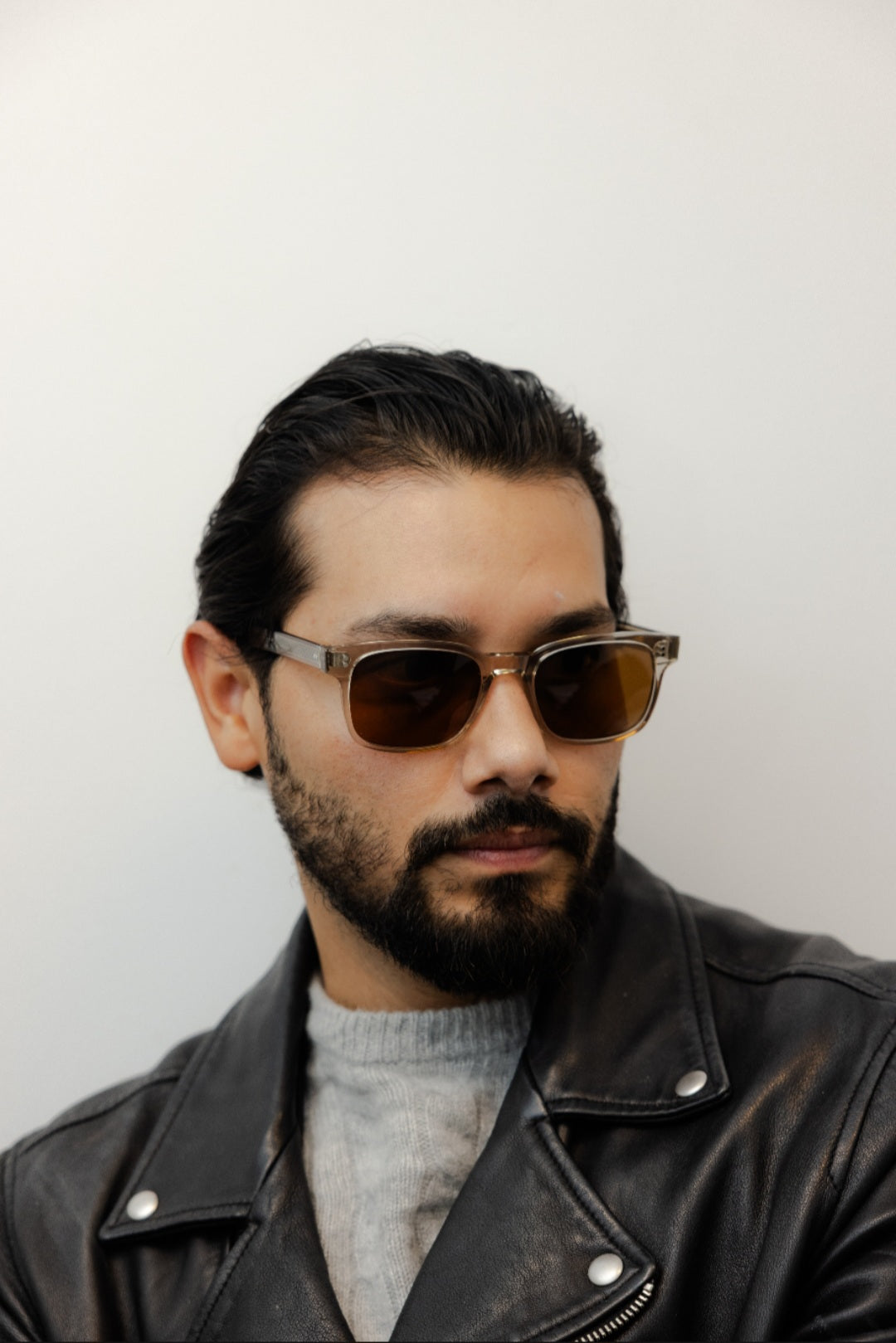 ZACHARY BERNARD OAK ST SQUARE POLARIZED SUNGLASSES