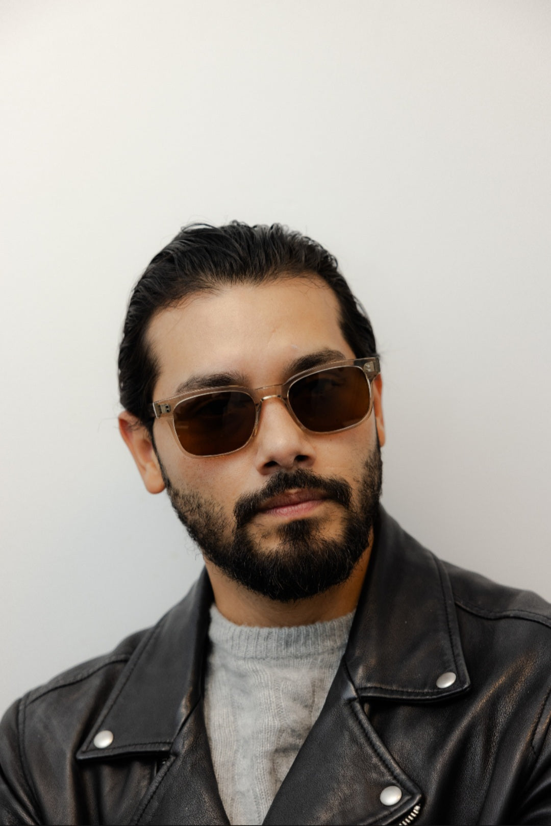 ZACHARY BERNARD OAK ST SQUARE POLARIZED SUNGLASSES