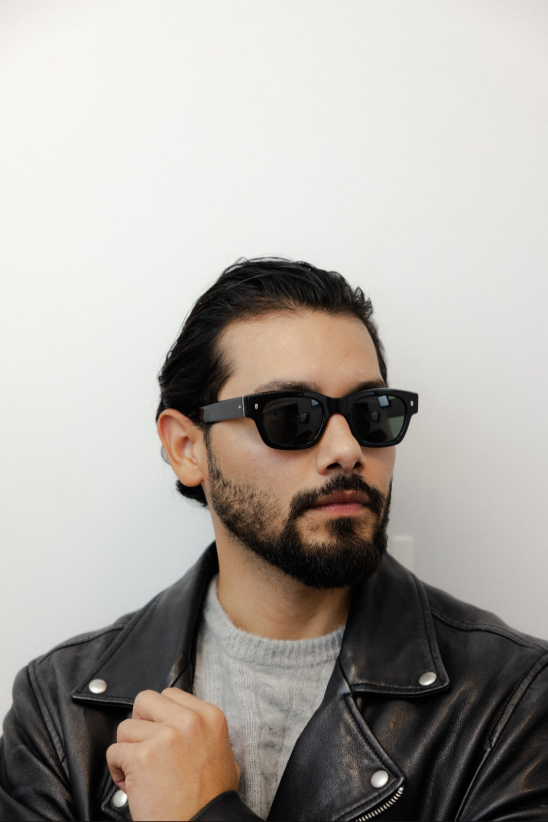 ZACHARY BERNARD WALTON SQUARE POLARIZED SUNGLASSES