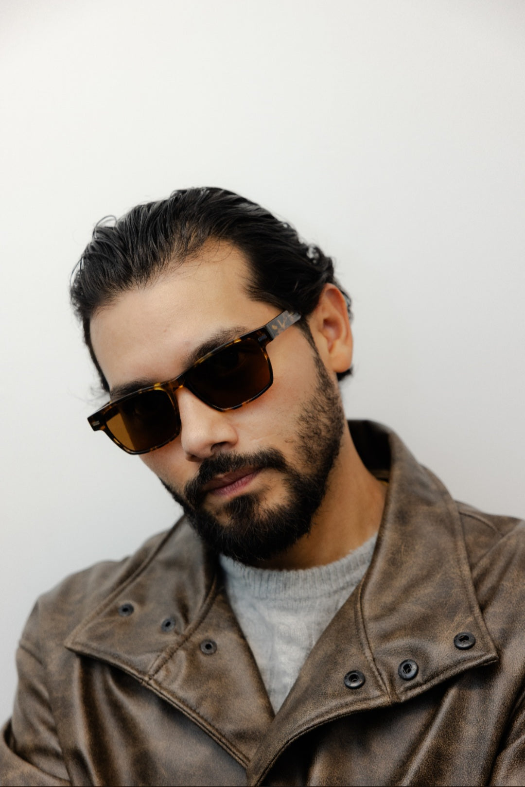 ZACHARY BERNARD SHERIDAN SQUARE POLARIZED SUNGLASSES