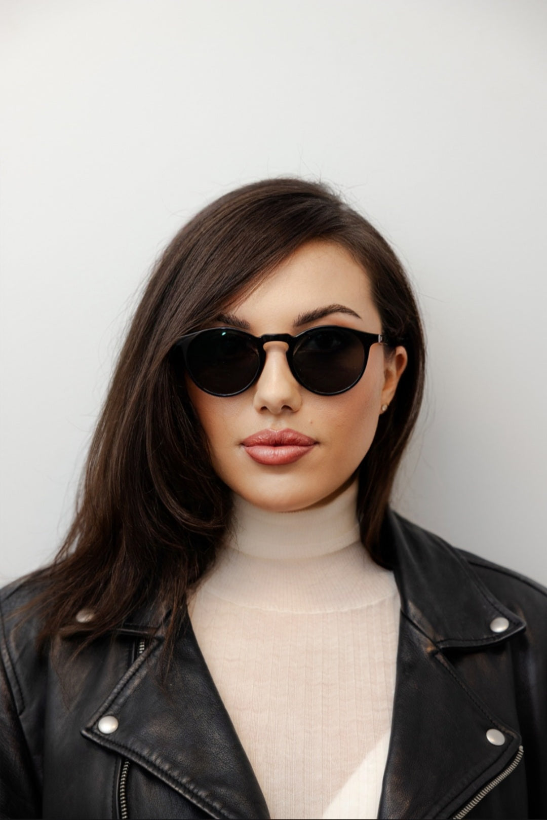 ZACHARY BERNARD WEBSTER ROUND POLARIZED SUNGLASSES