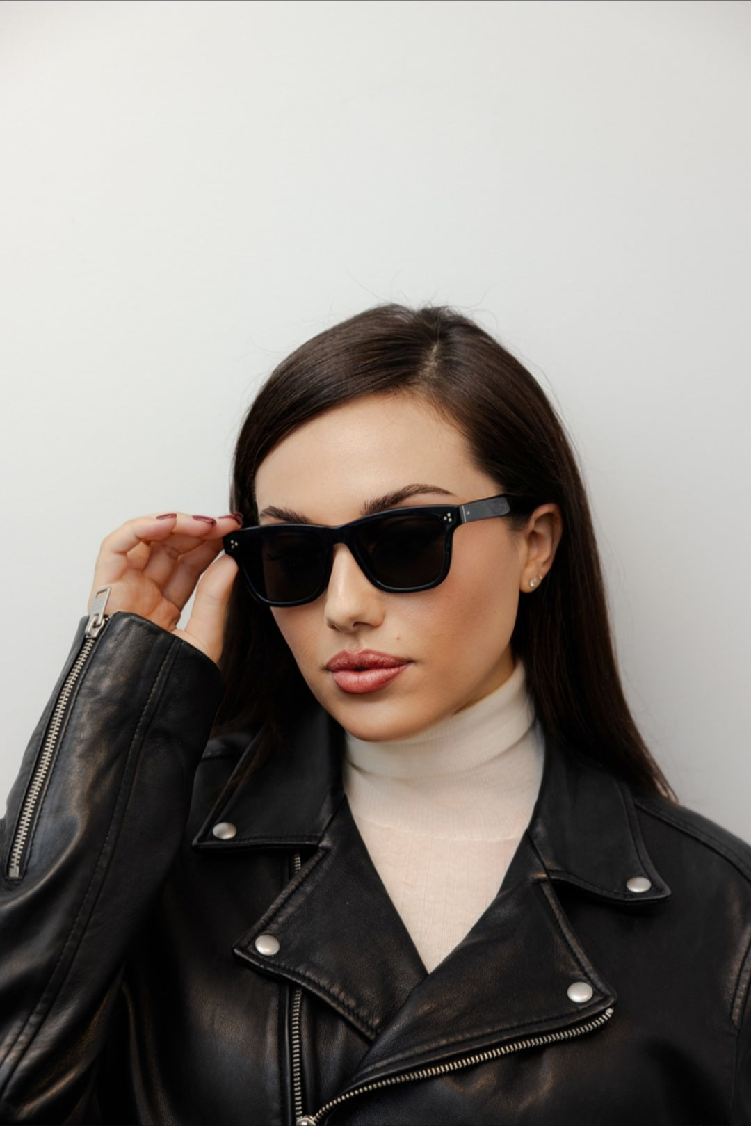 ZACHARY BERNARD MICHIGAN AVE. SQUARE POLARIZED SUNGLASSES