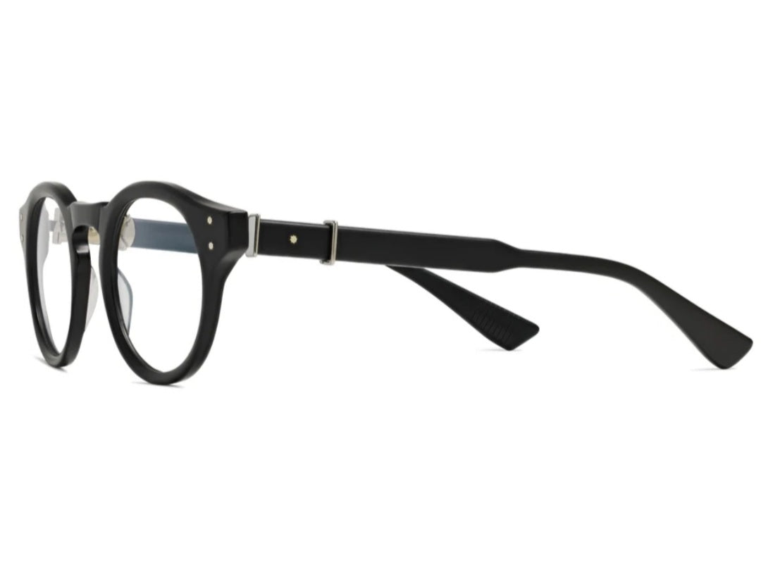 ROBERT MARC MIDNIGHT READING MATTE ONYX 003M ROUND OPHTHALMIC GLASSES