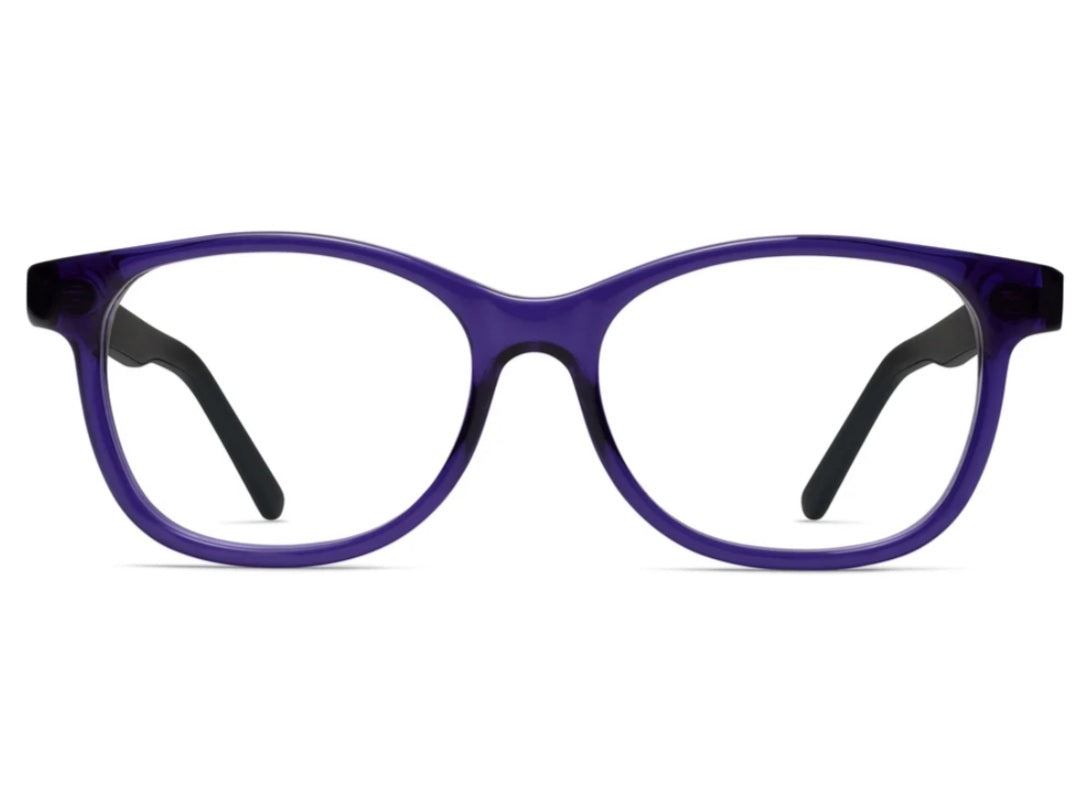 ROBERT MARC RMNYC 1066 PURPLE GLOW 558 RECTANGLE OPHTHALMIC GLASSES