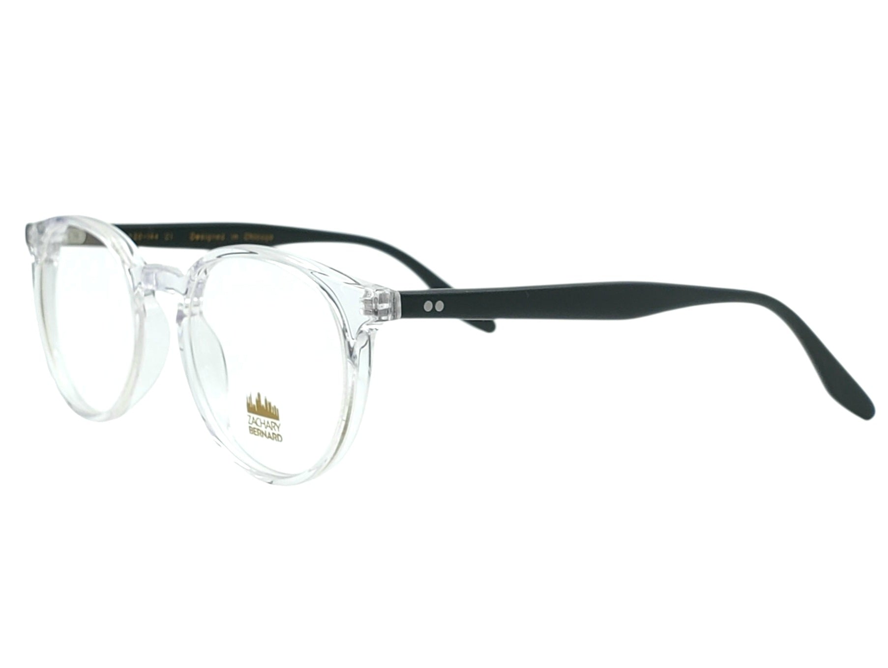 ZACHARY BERNARD ZACH ROUND OPHTHALMIC GLASSES
