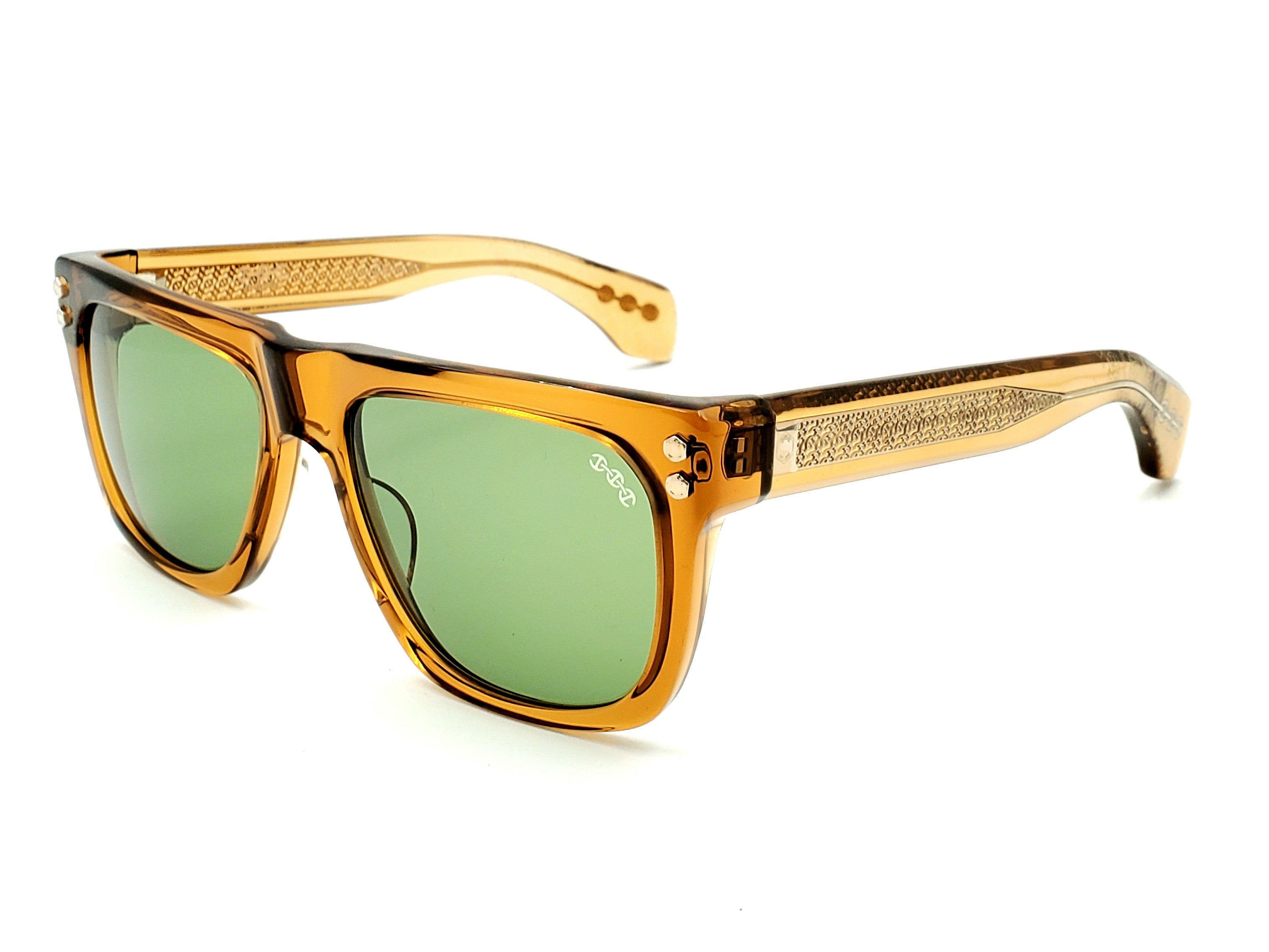 HOORSENBUHS MODEL VIII | BEER BOTTLE BROWN SQUARE SUNGLASSES